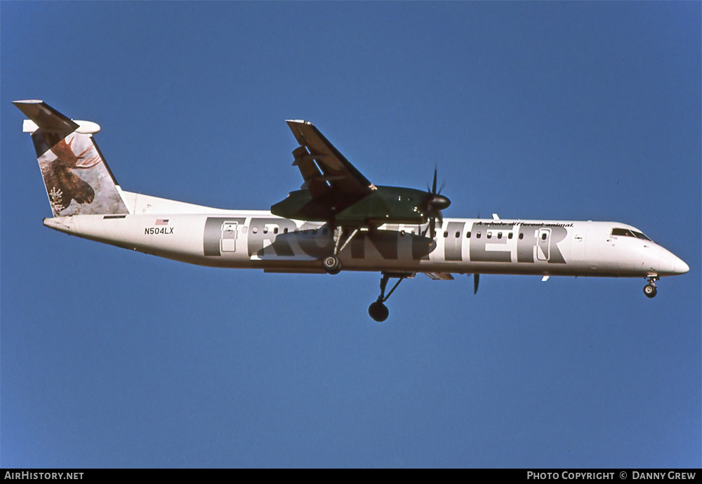 Aircraft Photo of N504LX | Bombardier DHC-8-402 Dash 8 | Frontier Airlines | AirHistory.net #412811