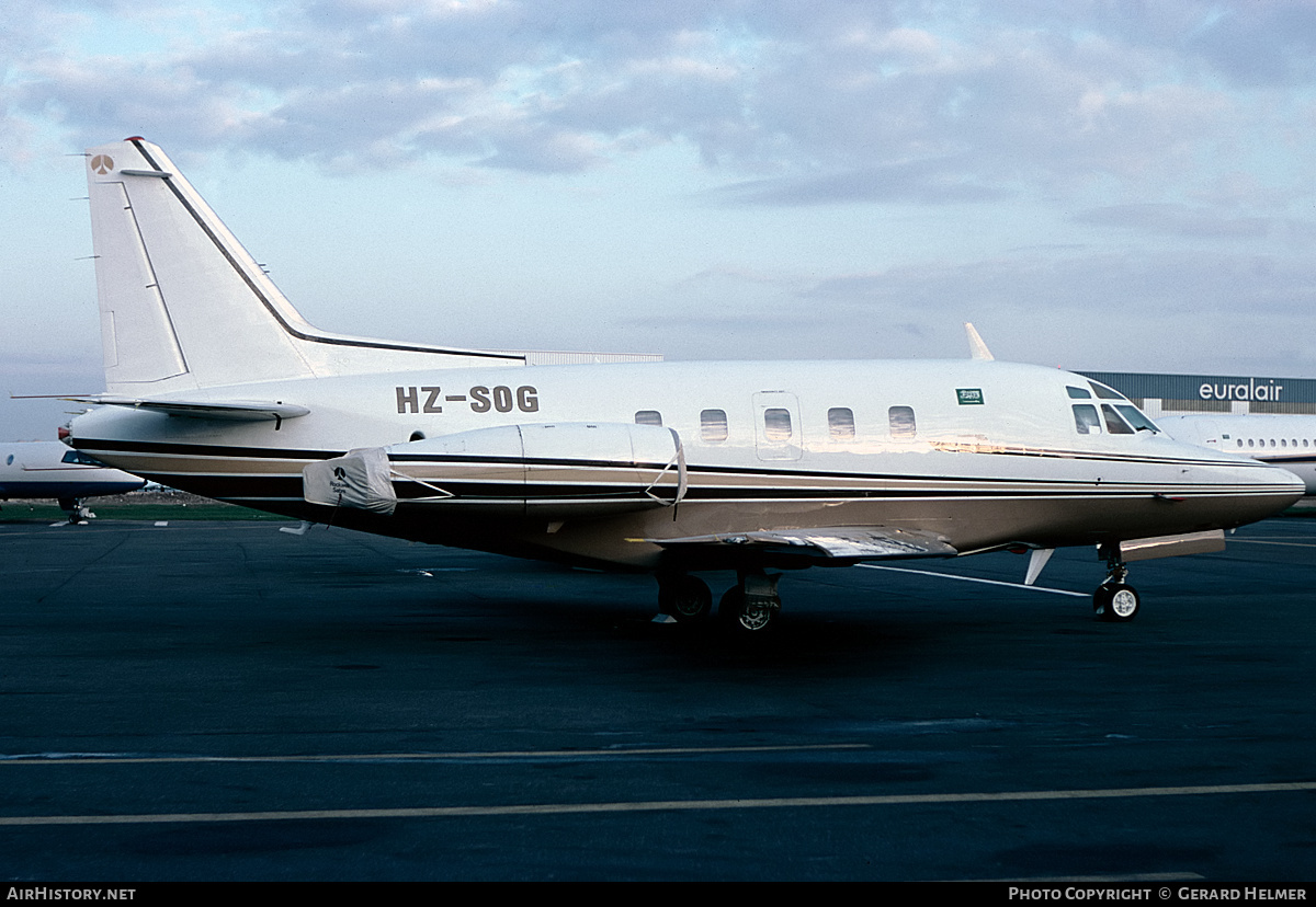 Aircraft Photo of HZ-SOG | North American Rockwell NA-380 Sabreliner 75A | AirHistory.net #412815
