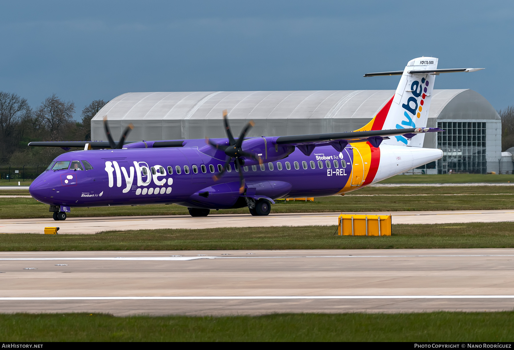 Aircraft Photo of EI-REL | ATR ATR-72-500 (ATR-72-212A) | Flybe | AirHistory.net #412819