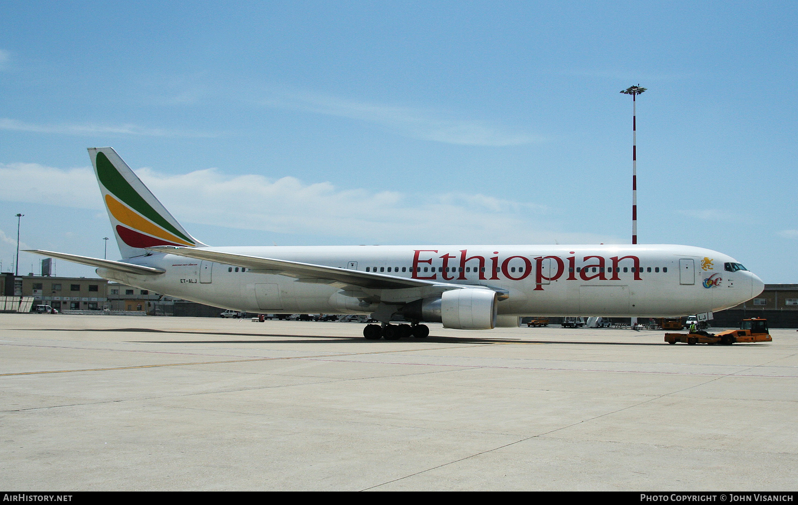 Aircraft Photo of ET-ALJ | Boeing 767-360/ER | Ethiopian Airlines | AirHistory.net #412838