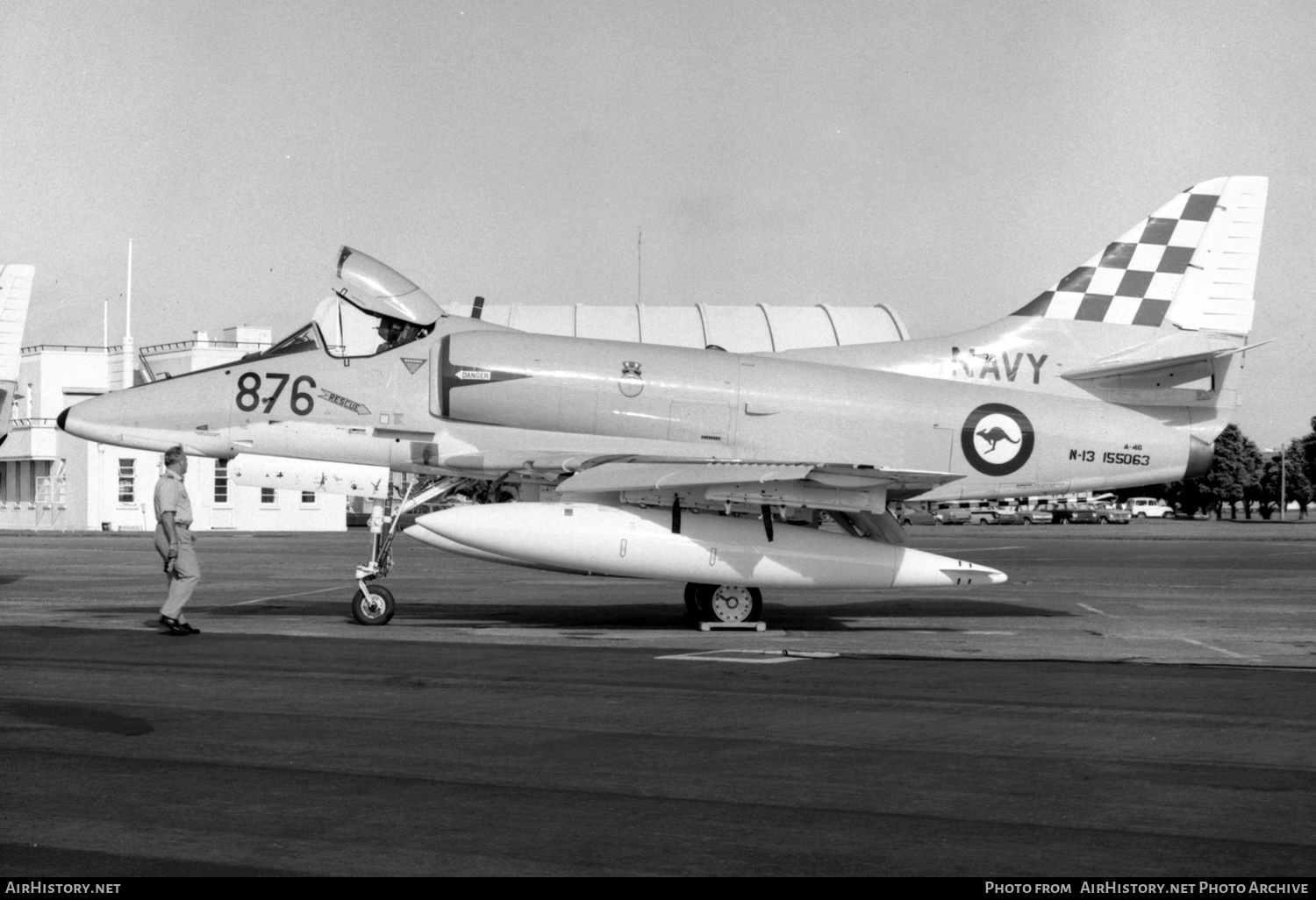 Aircraft Photo of N13-155063 | McDonnell Douglas A-4G Skyhawk | Australia - Navy | AirHistory.net #412841