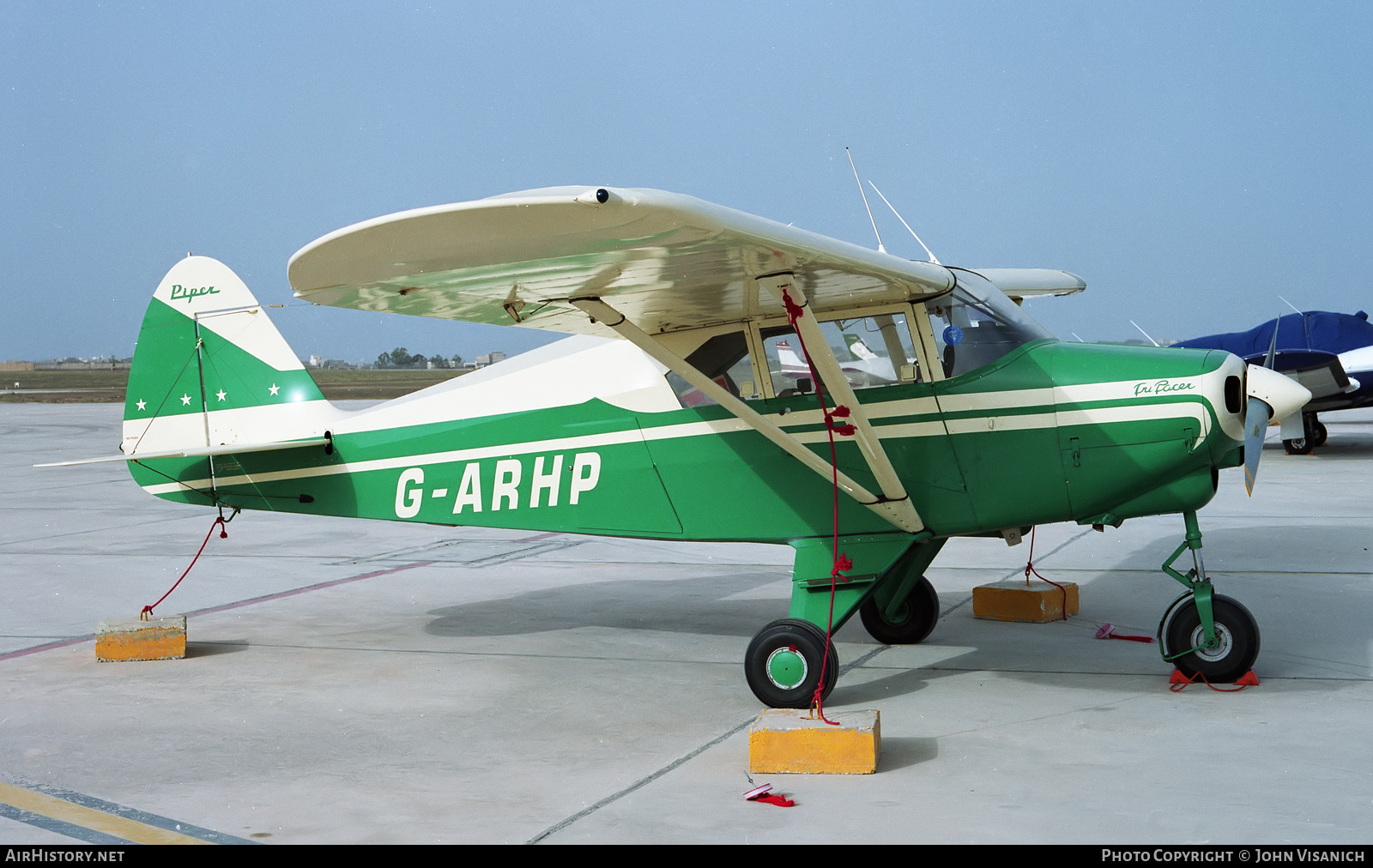 Aircraft Photo of G-ARHP | Piper PA-22-160 Tri-Pacer | AirHistory.net #412843