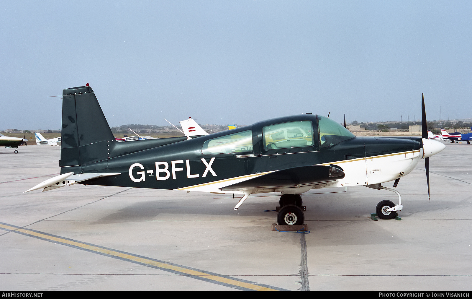 Aircraft Photo of G-BFLX | Grumman American AA-5A Cheetah | AirHistory.net #412858