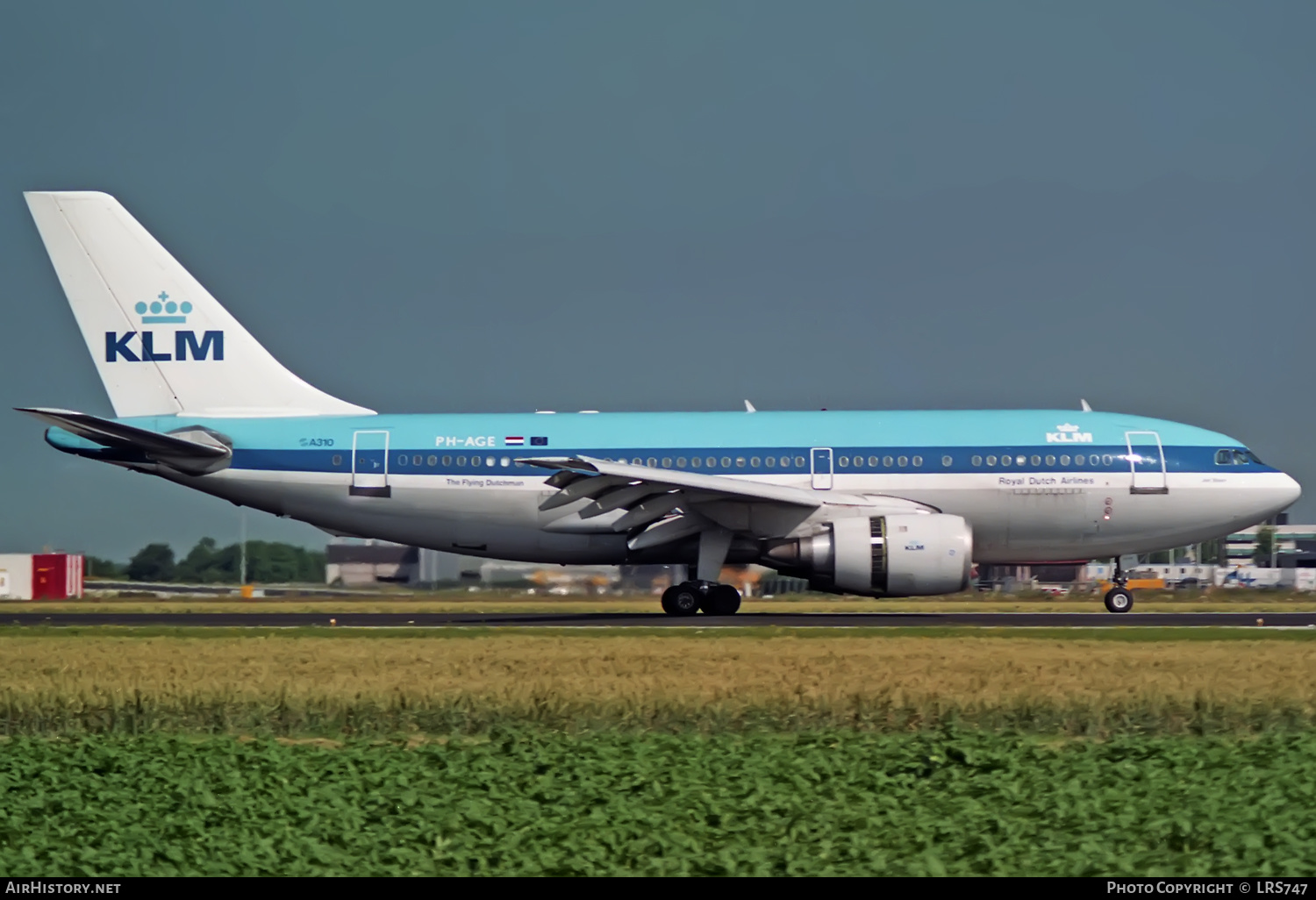Aircraft Photo of PH-AGE | Airbus A310-203 | KLM - Royal Dutch Airlines | AirHistory.net #412869