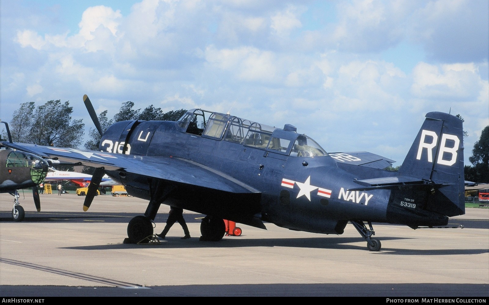 Aircraft Photo of G-BTDP / 53319 | Grumman TBM-3R Avenger | USA - Navy | AirHistory.net #412875