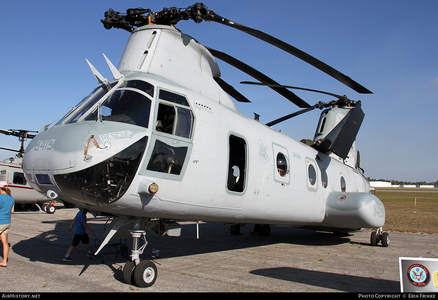 Aircraft Photo of N419WL / 156419 | Boeing Vertol CH-46E Sea Knight | USA - Navy | AirHistory.net #412892