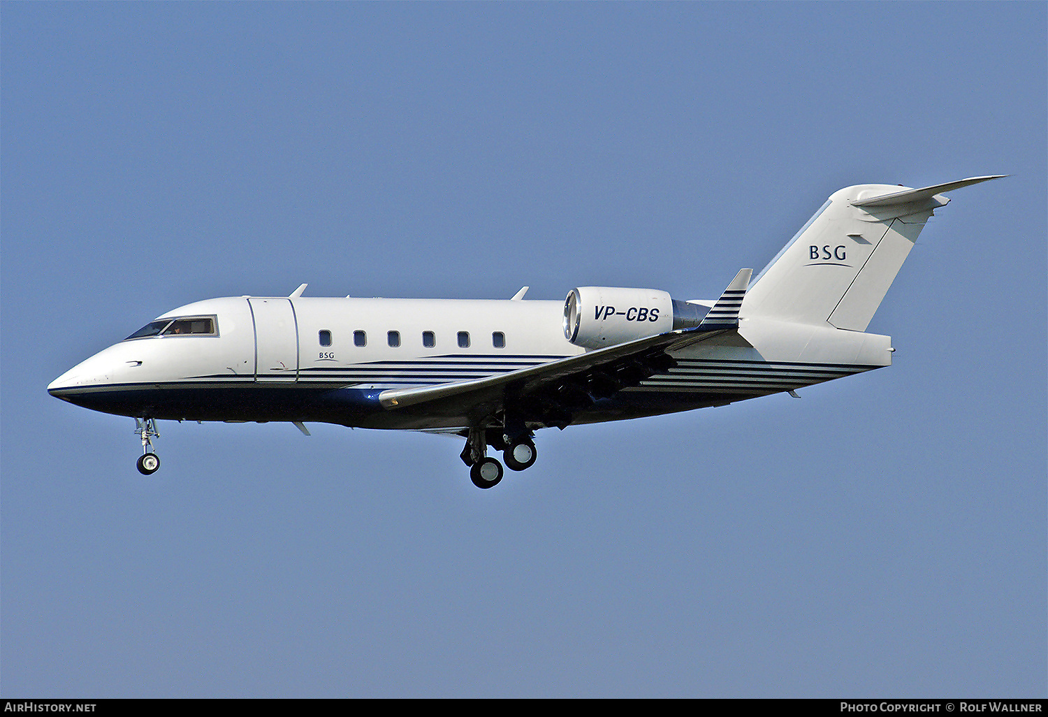 Aircraft Photo of VP-CBS | Canadair Challenger 601-3A (CL-600-2B16) | AirHistory.net #412900