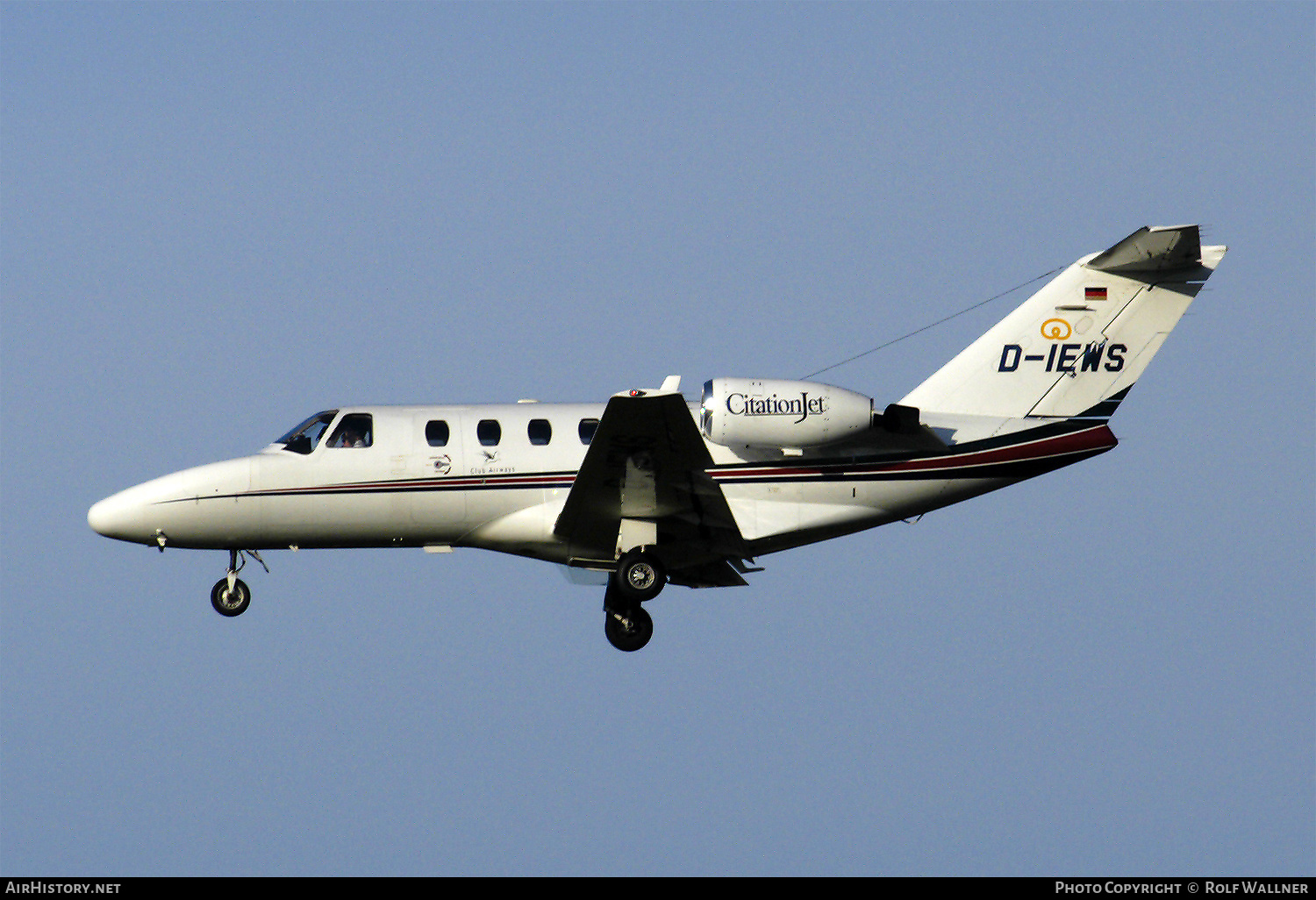 Aircraft Photo of D-IEWS | Cessna 525 CitationJet | Club Airways | AirHistory.net #412901