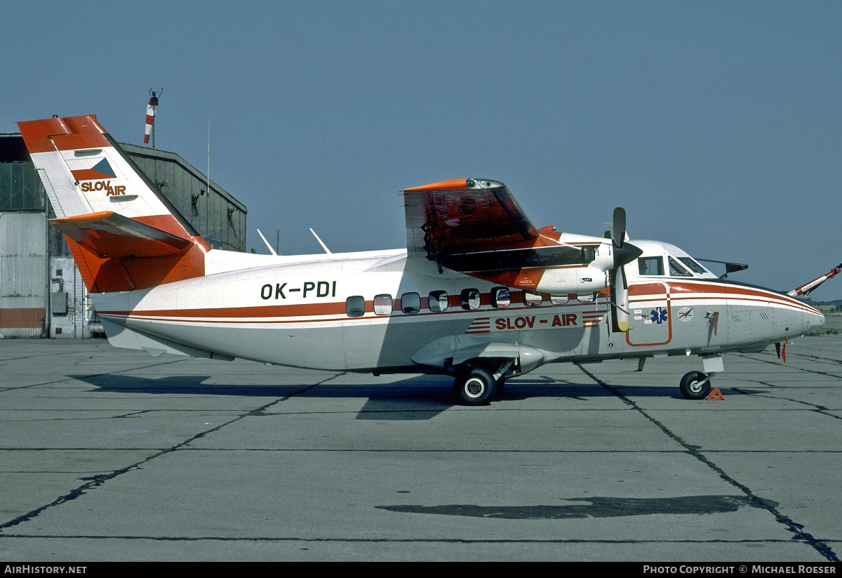 Aircraft Photo of OK-PDI | Let L-410UVP Turbolet | Slov-Air | AirHistory.net #412911