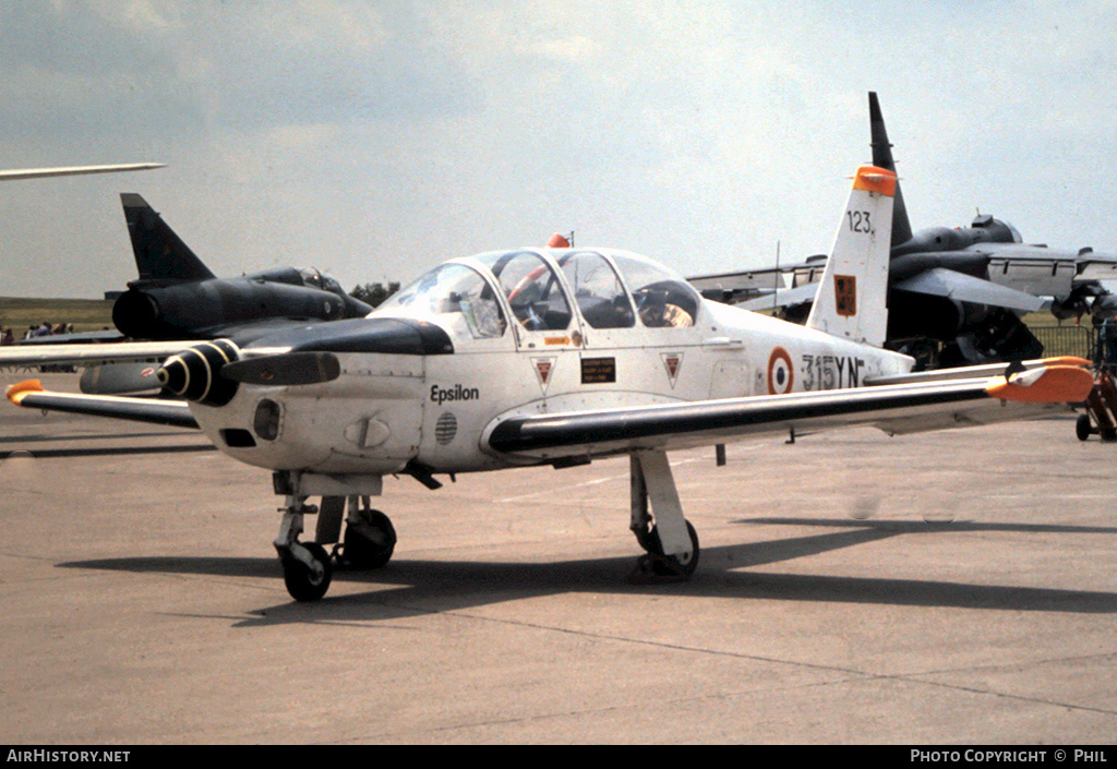Aircraft Photo of 123 | Socata TB-30 Epsilon | France - Air Force | AirHistory.net #412913