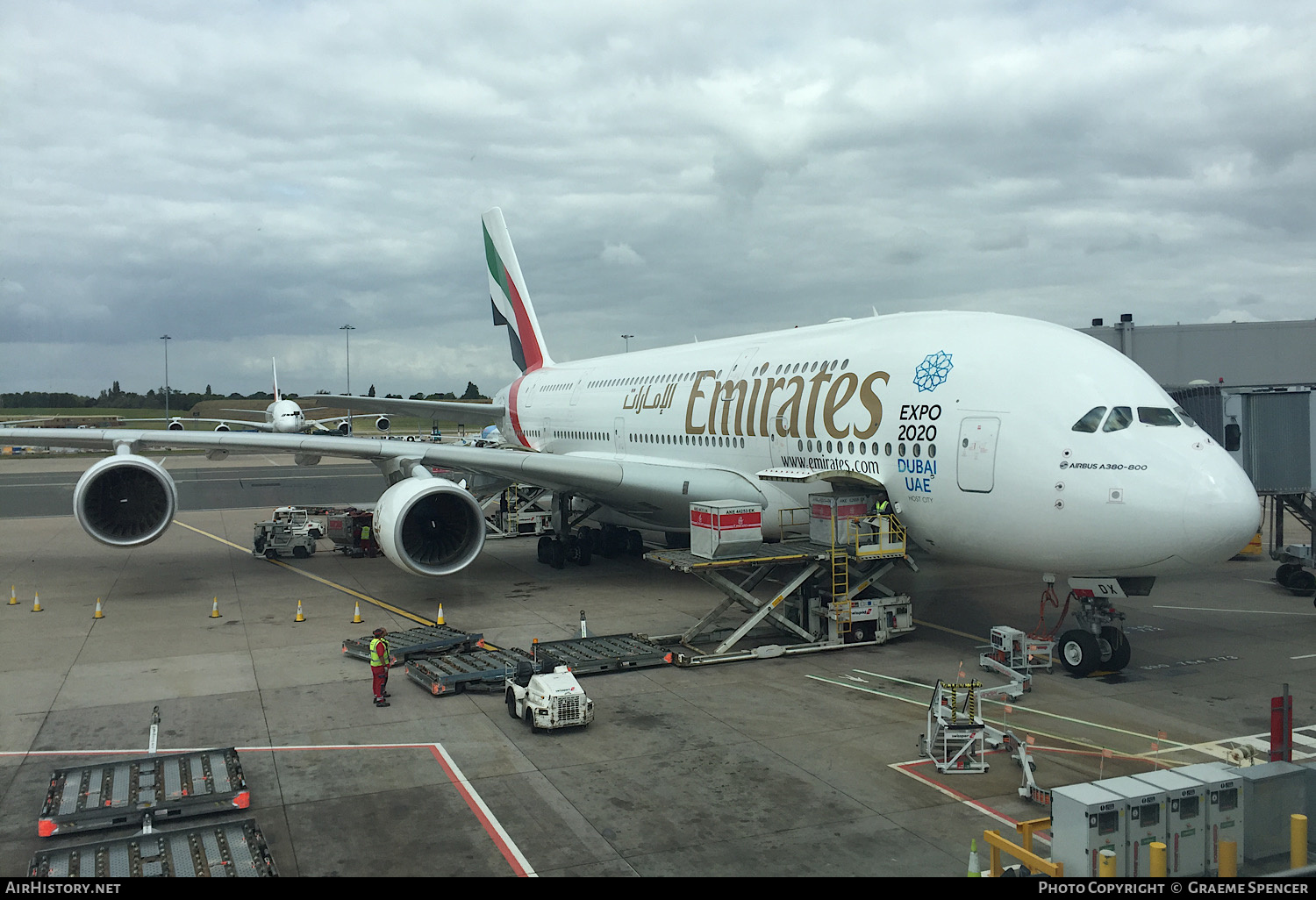 Aircraft Photo of A6-EDX | Airbus A380-861 | Emirates | AirHistory.net #412916