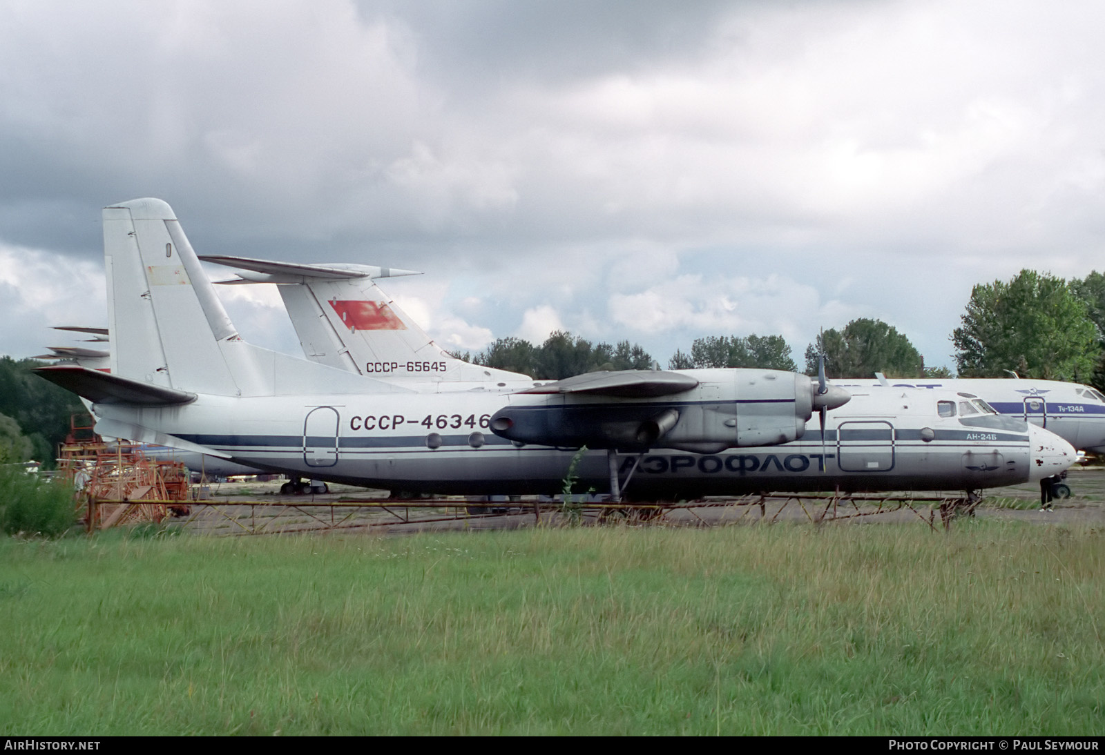 Aircraft Photo of CCCP-46346 | Antonov An-24B | Aeroflot | AirHistory.net #412965