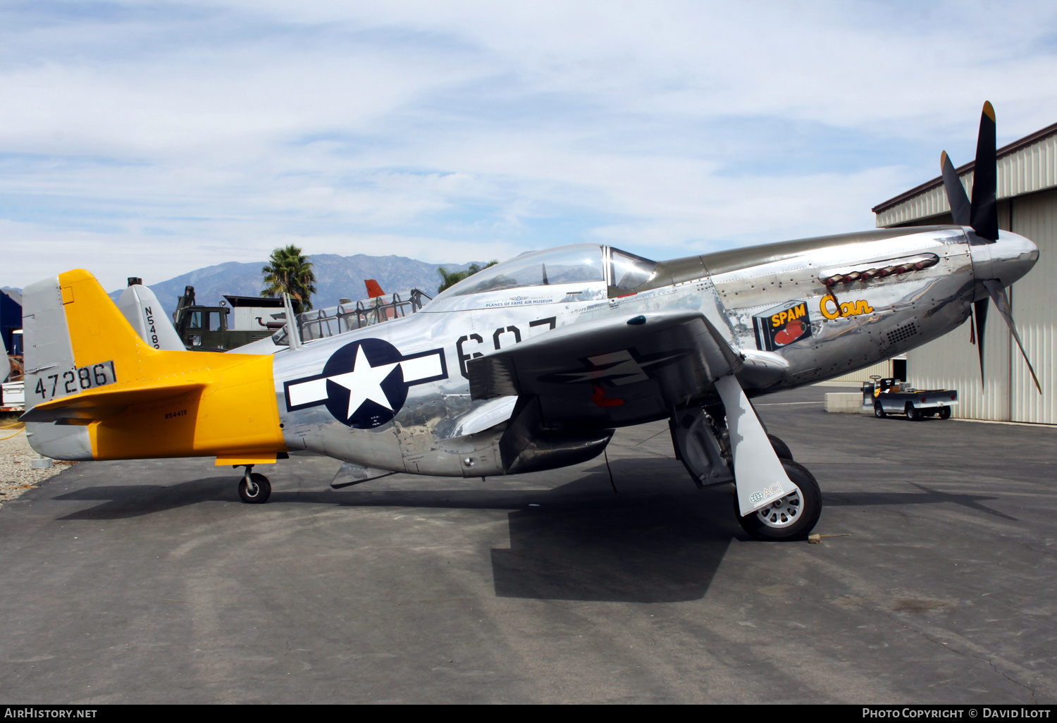 Aircraft Photo of N5441V / NL5441V / 472861 | North American P-51D Mustang | USA - Air Force | AirHistory.net #412981