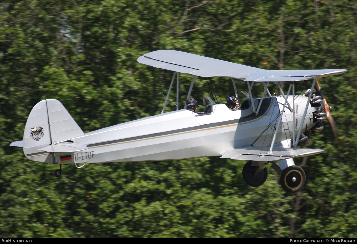 Aircraft Photo of D-ETUF | Focke-Wulf Fw-44J Stieglitz | AirHistory.net #413009