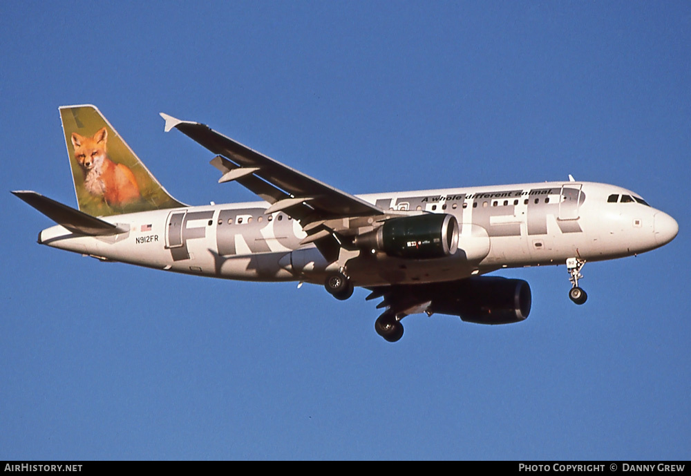Aircraft Photo of N912FR | Airbus A319-111 | Frontier Airlines | AirHistory.net #413027