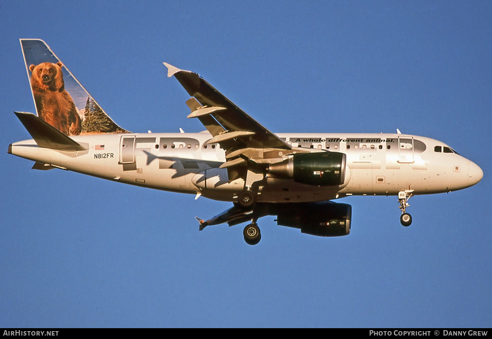 Aircraft Photo of N812FR | Airbus A318-111 | Frontier Airlines | AirHistory.net #413030