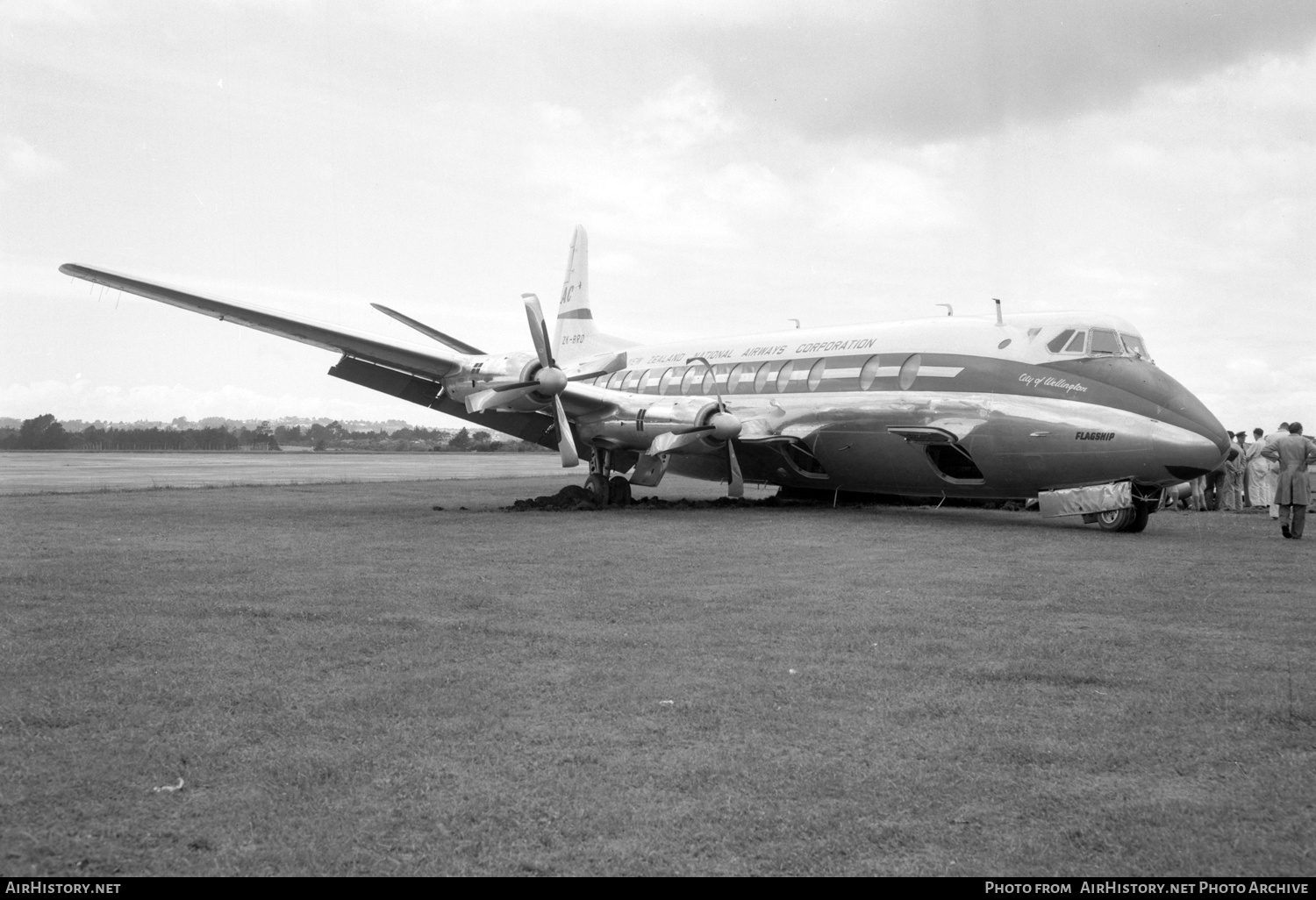 Aircraft Photo of ZK-BRD | Vickers 807 Viscount | New Zealand National Airways Corporation - NAC | AirHistory.net #413040