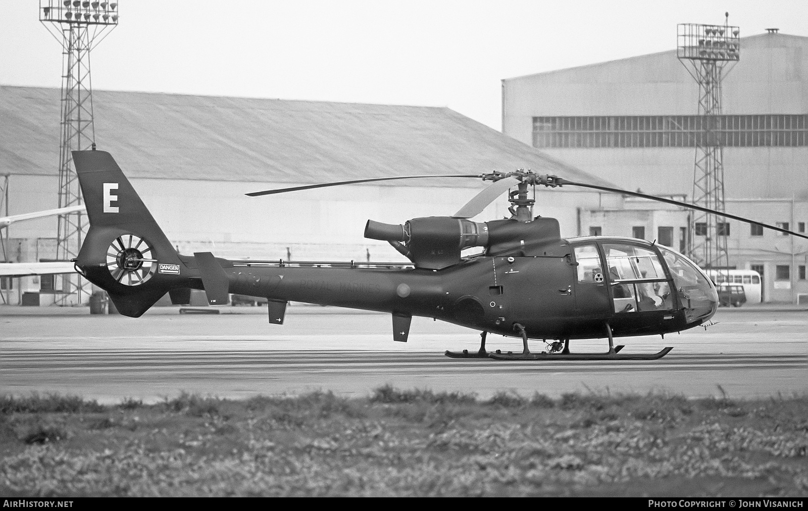 Aircraft Photo of XX377 | Aerospatiale SA-341B Gazelle AH1 | UK - Marines | AirHistory.net #413044