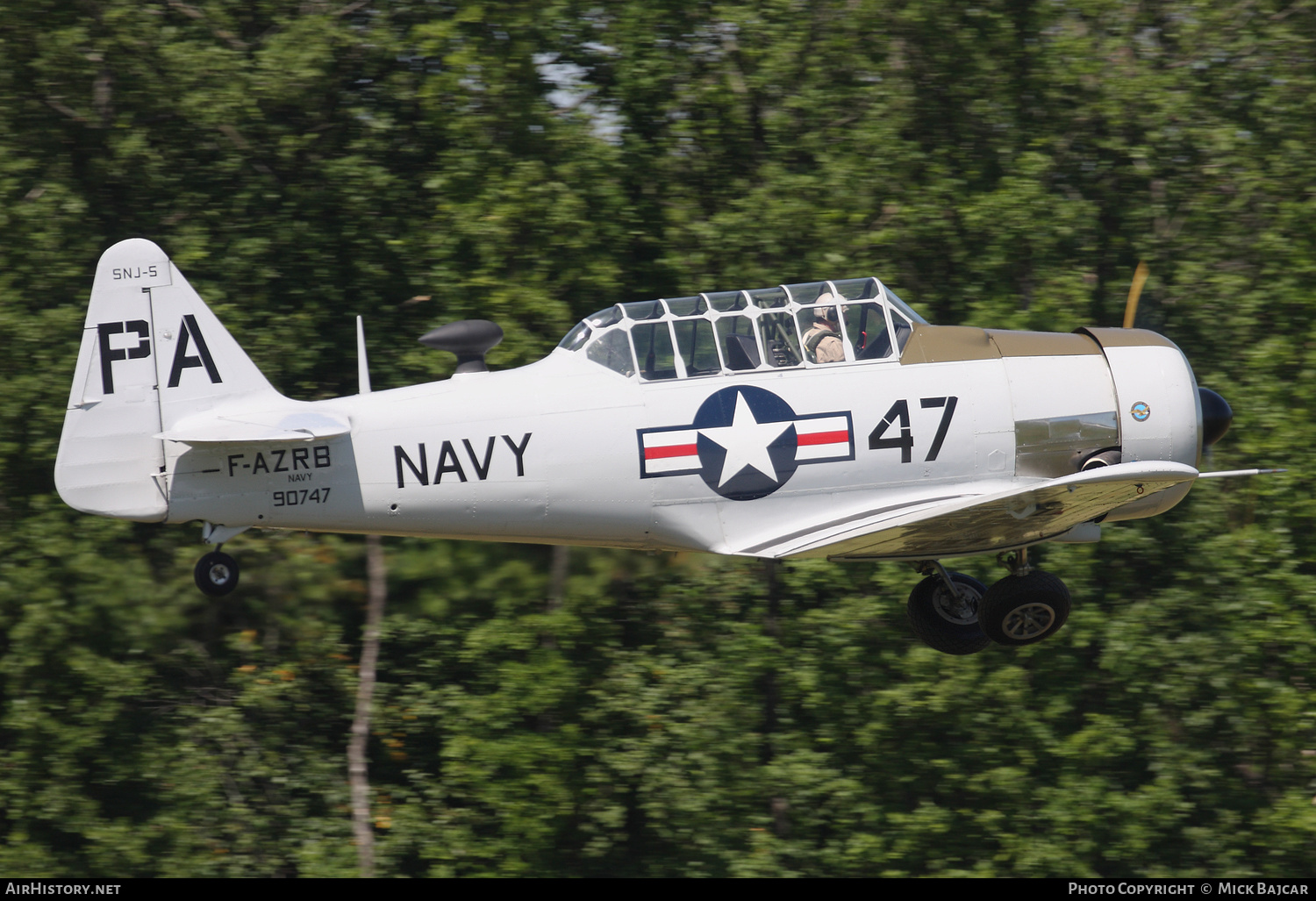 Aircraft Photo of F-AZRB / 90747 | North American SNJ-5 Texan | USA - Navy | AirHistory.net #413067
