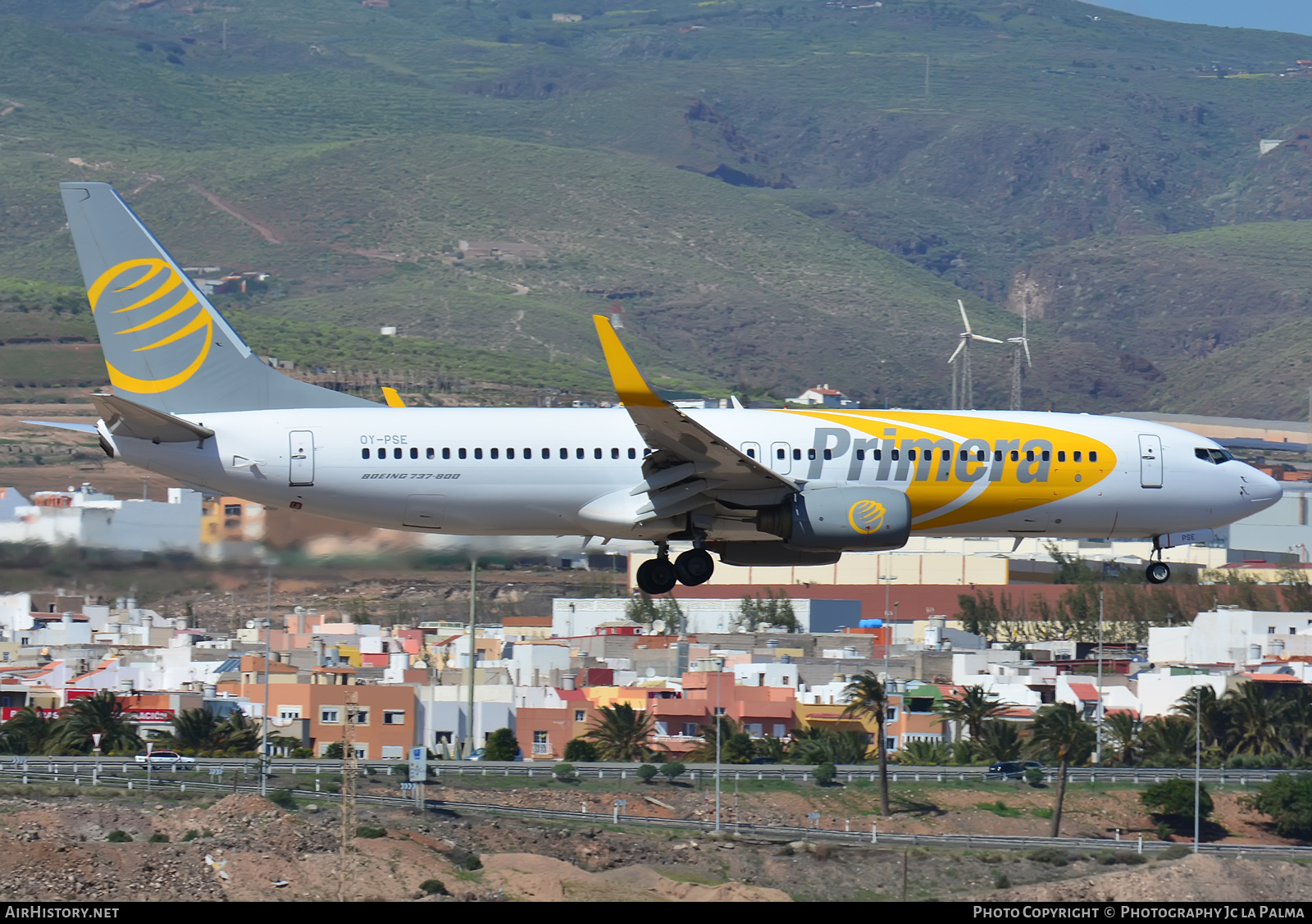 Aircraft Photo of OY-PSE | Boeing 737-809 | Primera Air | AirHistory.net #413076