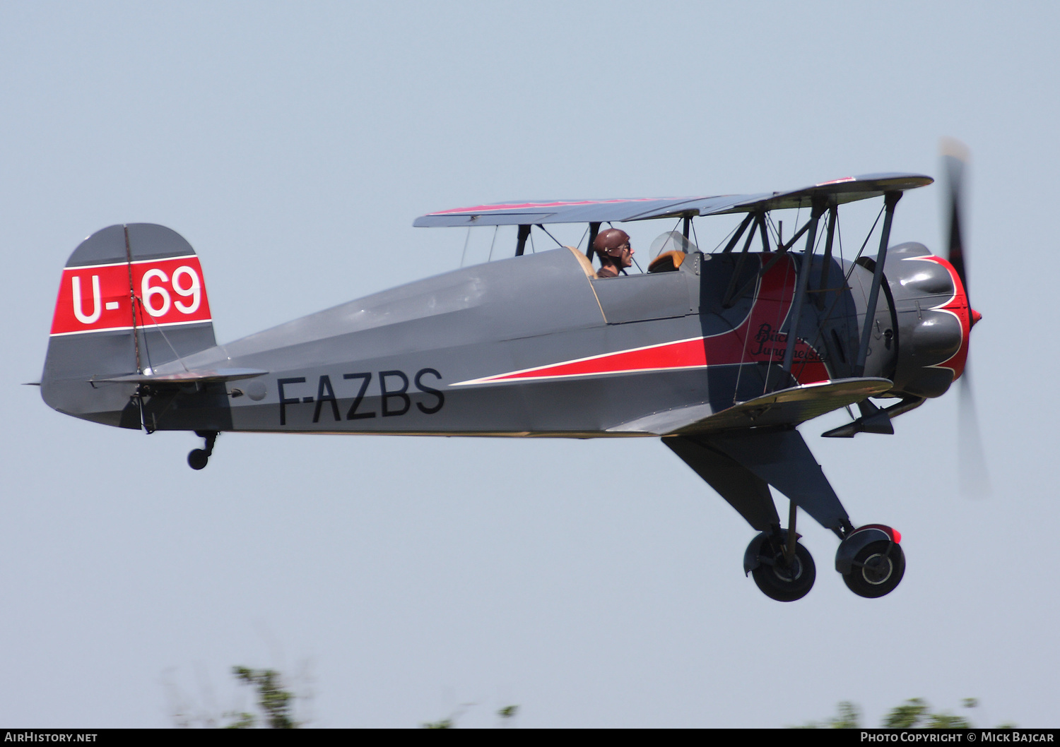 Aircraft Photo of F-AZBS / U-69 | Bücker Bü 133C Jungmeister | AirHistory.net #413080