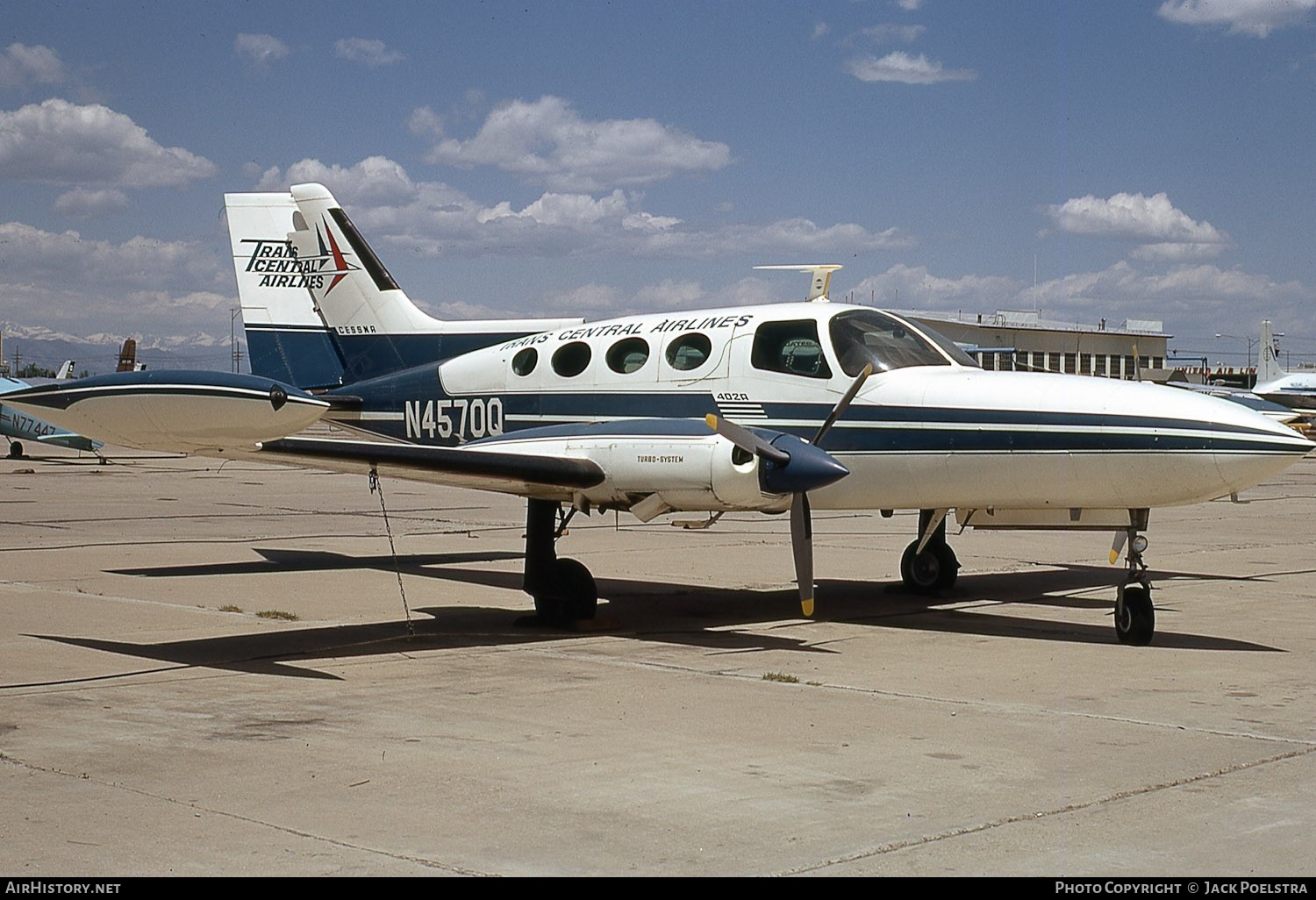 Aircraft Photo of N4570Q | Cessna 402A | Trans Central Airlines | AirHistory.net #413082