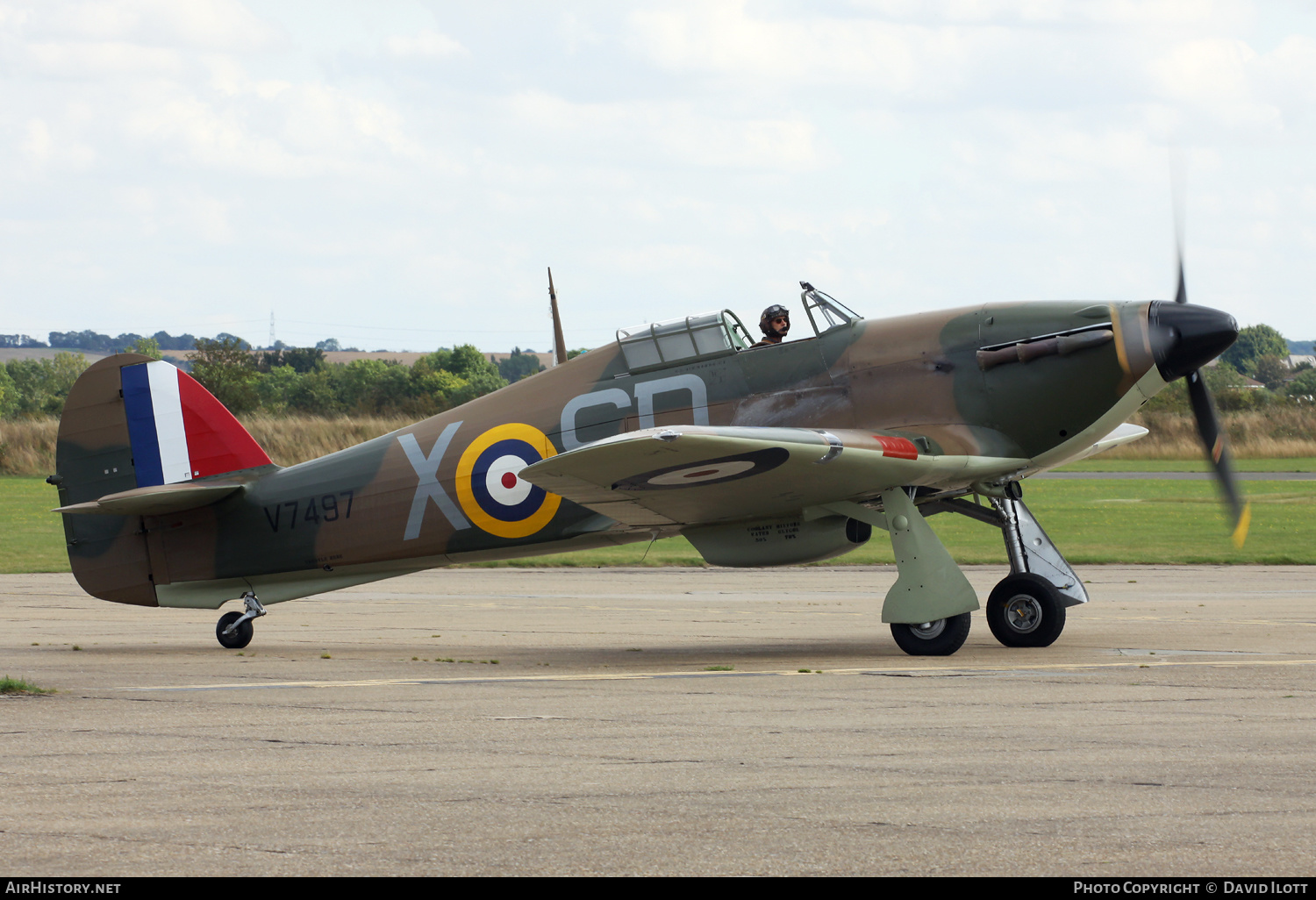 Aircraft Photo of G-HRLI / V7497 | Hawker Hurricane Mk1 | UK - Air Force | AirHistory.net #413085