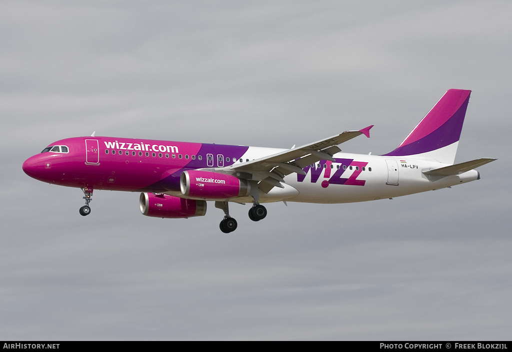 Aircraft Photo of HA-LPV | Airbus A320-232 | Wizz Air | AirHistory.net #413118