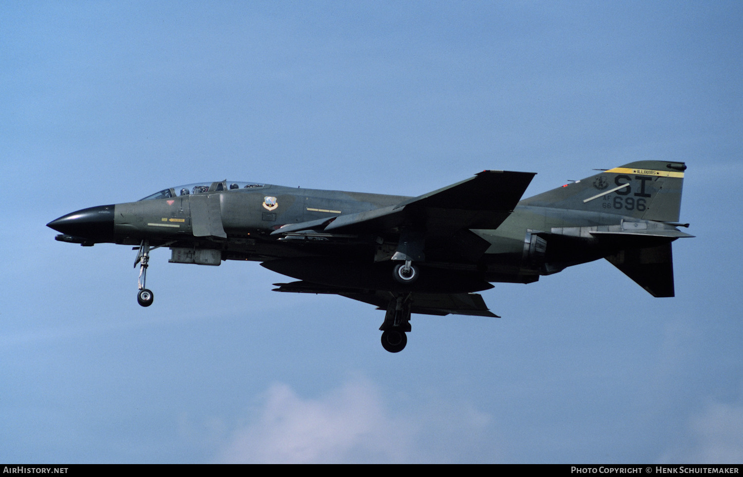 Aircraft Photo of 66-7696 / AF66-696 | McDonnell Douglas F-4D Phantom II | USA - Air Force | AirHistory.net #413121