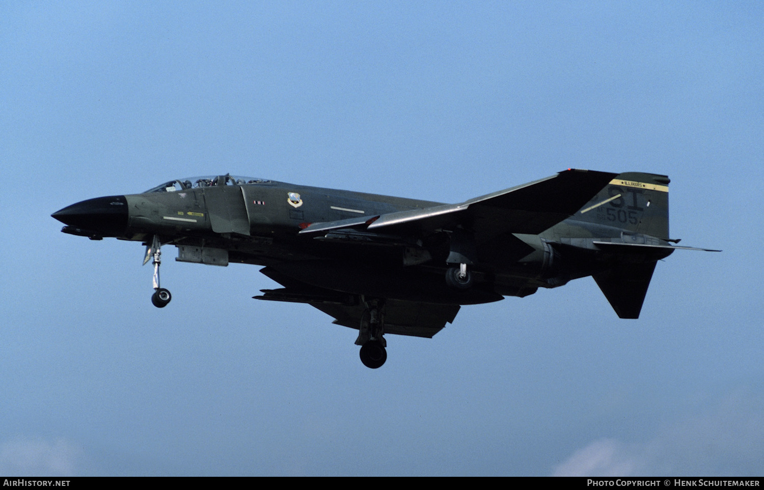 Aircraft Photo of 66-7505 / AF66-505 | McDonnell Douglas F-4D Phantom II | USA - Air Force | AirHistory.net #413127