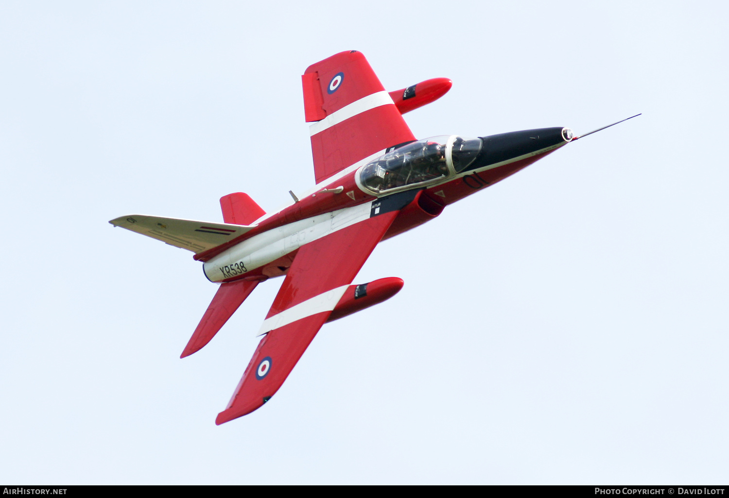 Aircraft Photo of G-RORI / XR538 | Folland Fo.144 Gnat T.1 | UK - Air Force | AirHistory.net #413129