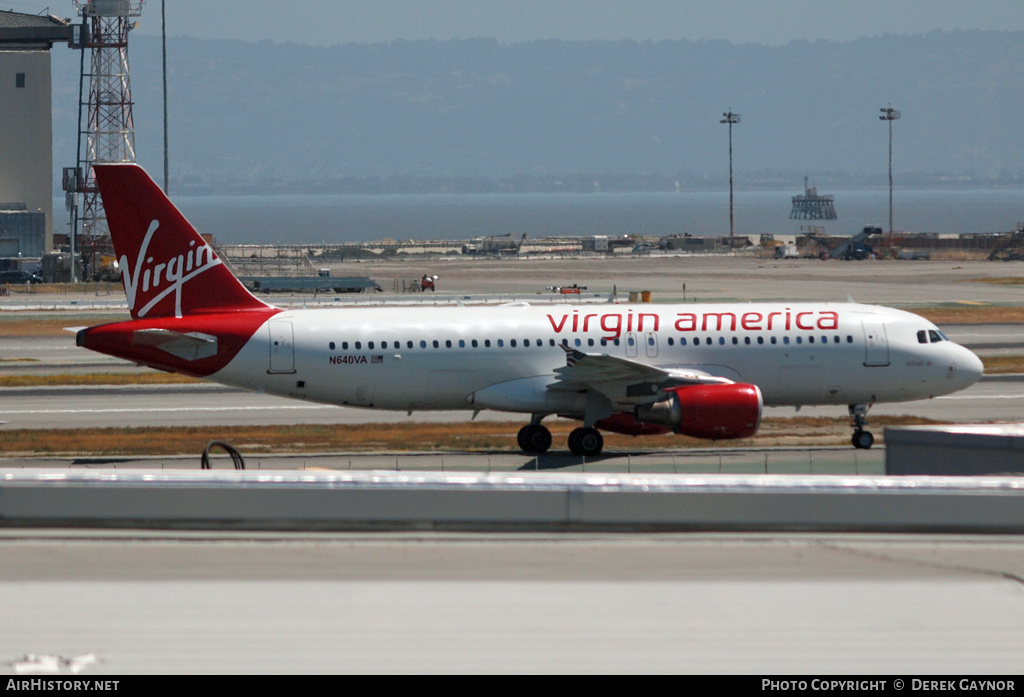 Aircraft Photo of N640VA | Airbus A320-214 | Virgin America | AirHistory.net #413155