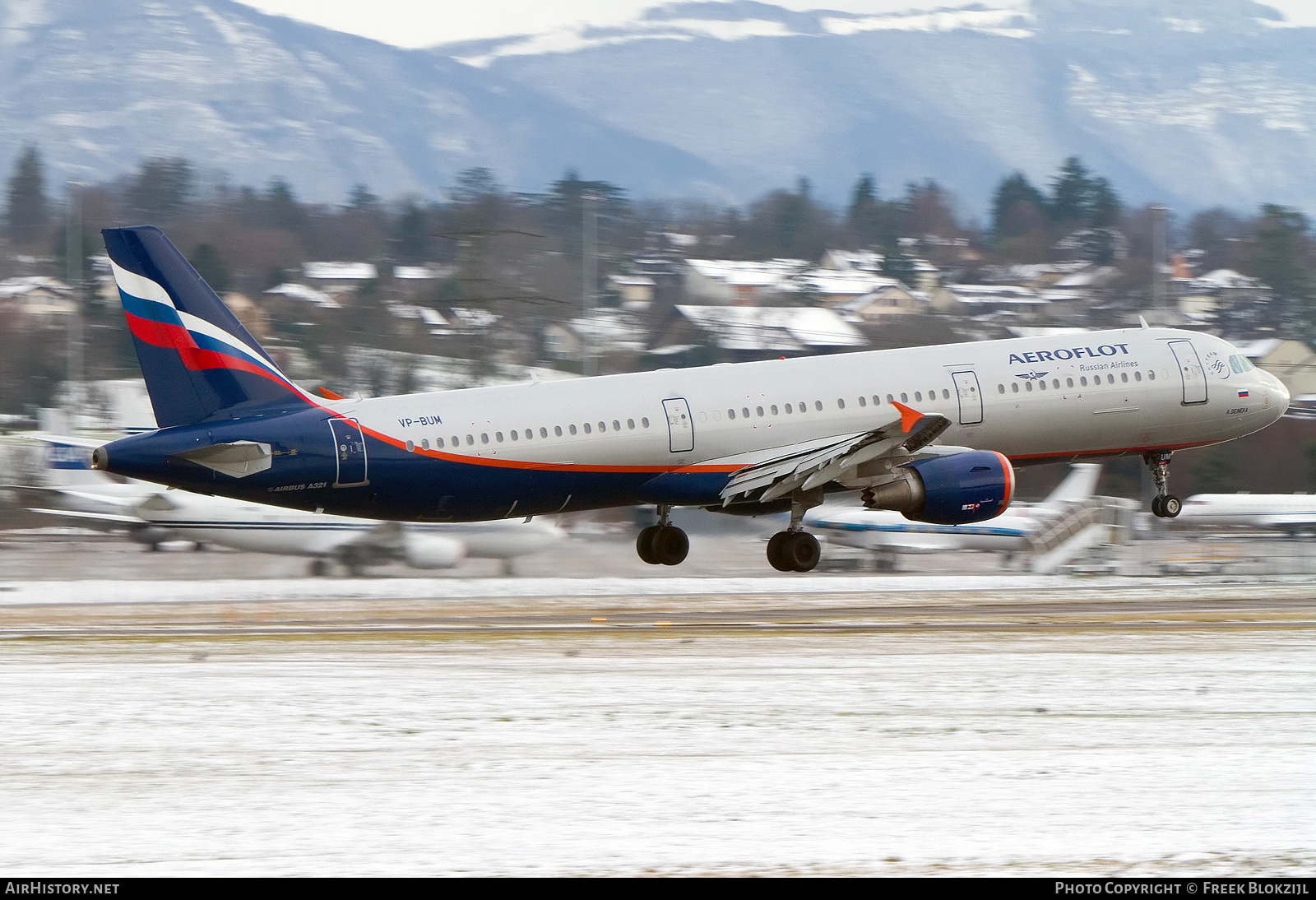 Aircraft Photo of VP-BUM | Airbus A321-211 | Aeroflot - Russian Airlines | AirHistory.net #413157