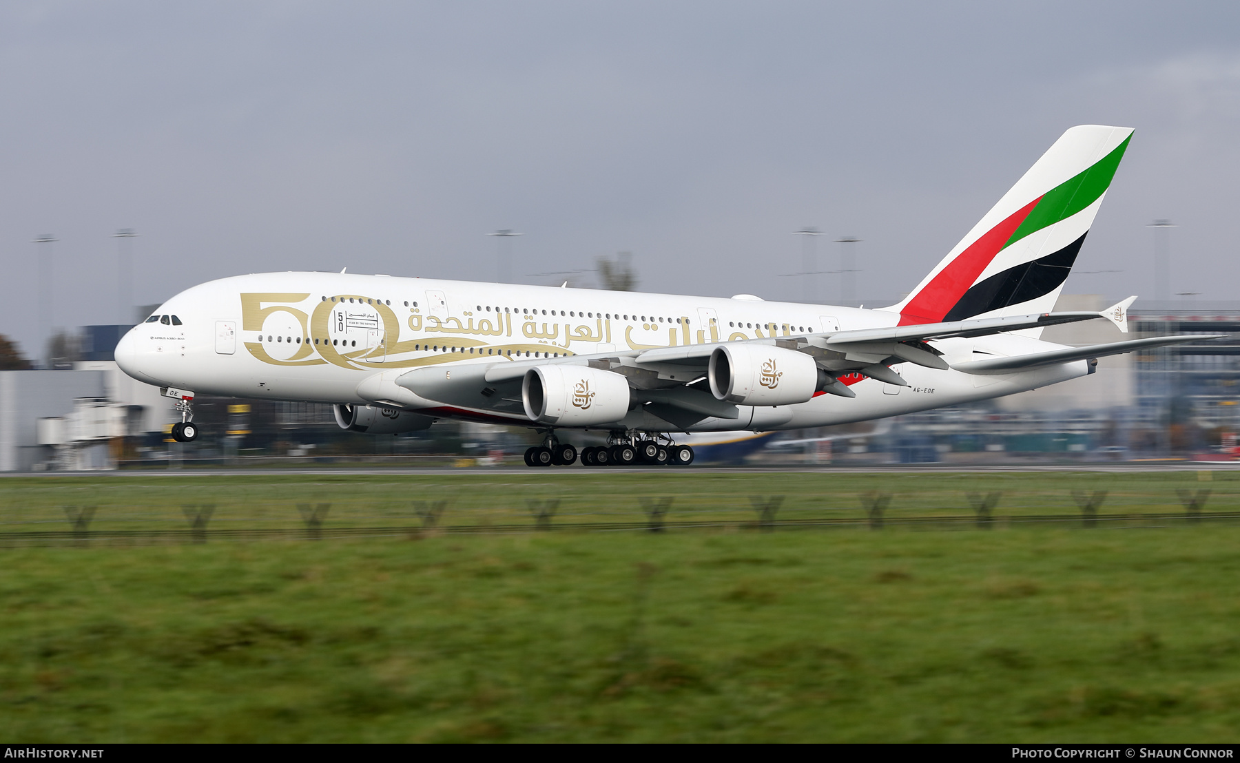 Aircraft Photo of A6-EOE | Airbus A380-861 | Emirates | AirHistory.net #413166