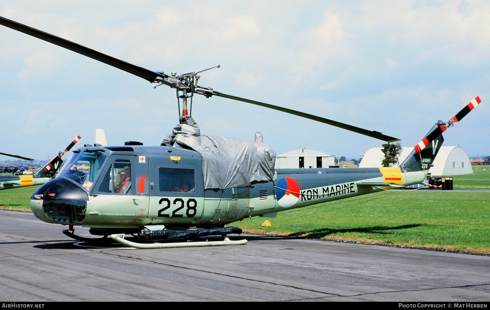 Aircraft Photo of 228 | Agusta AB-204B | Netherlands - Navy | AirHistory.net #413203