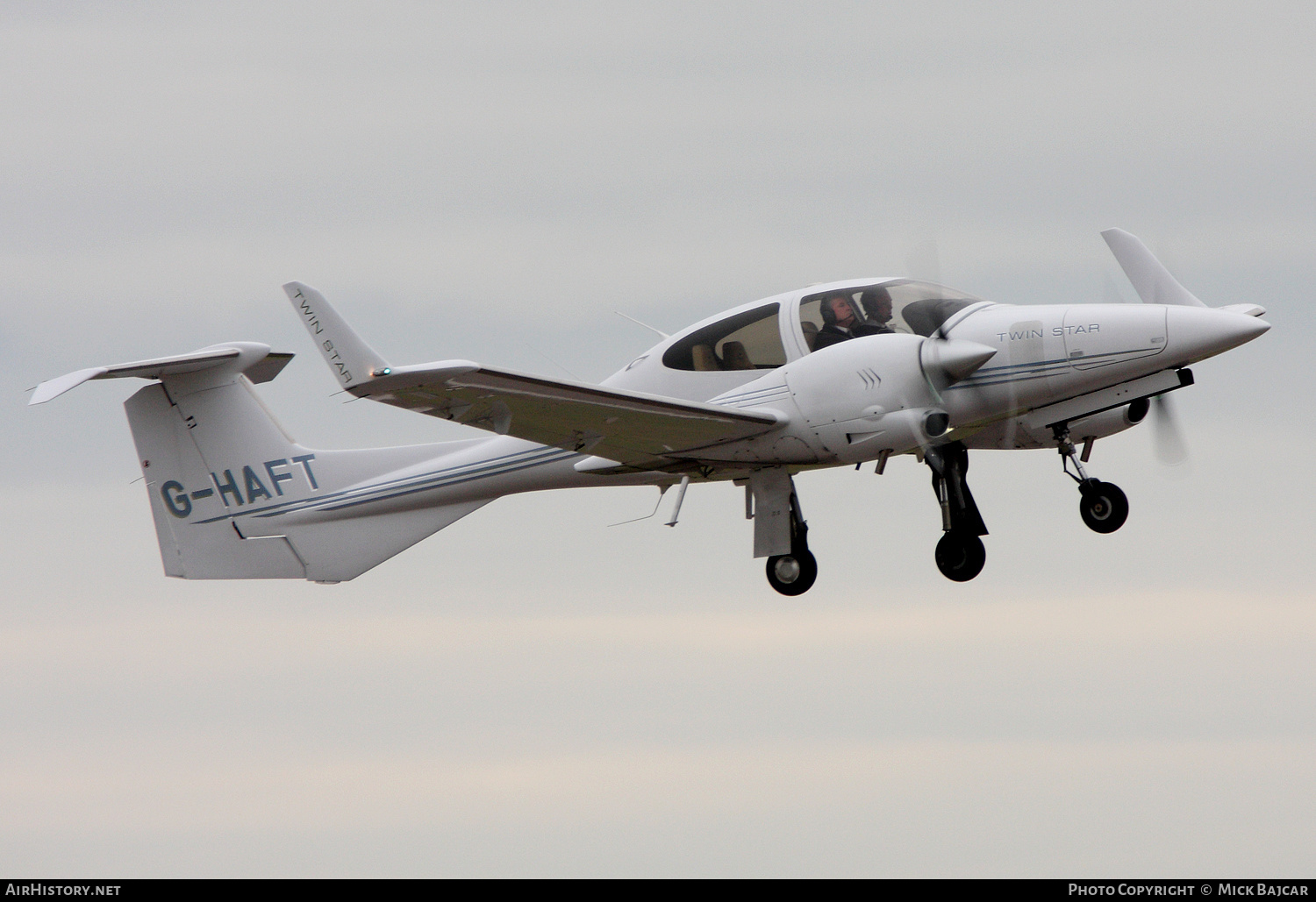Aircraft Photo of G-HAFT | Diamond DA42 Twin Star | AirHistory.net #413244