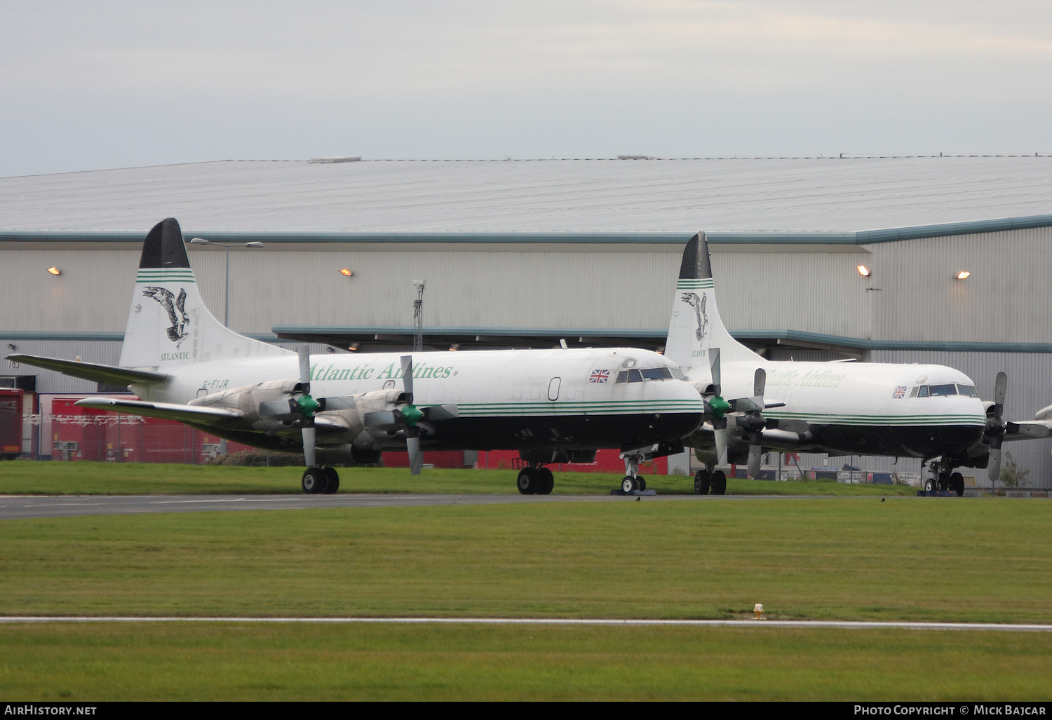 Aircraft Photo of G-FIJR | Lockheed L-188C(PF) Electra | Atlantic Airlines | AirHistory.net #413248