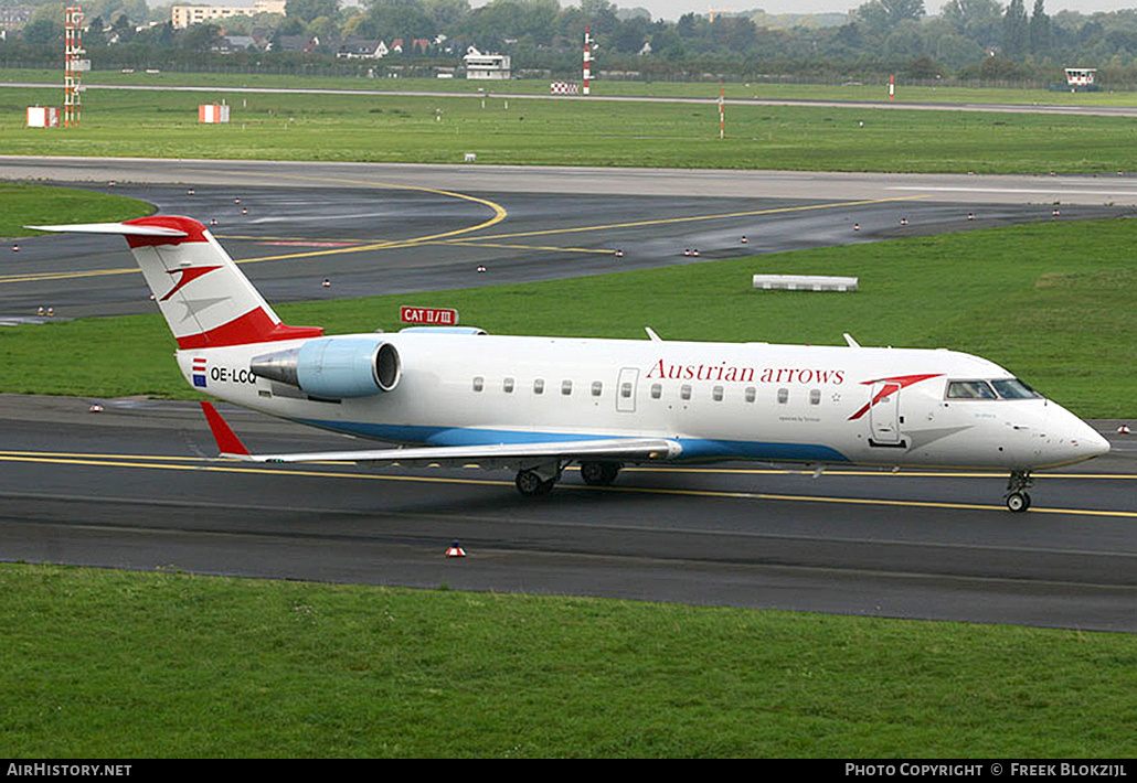 Aircraft Photo of OE-LCQ | Bombardier CRJ-200ER (CL-600-2B19) | Austrian Arrows | AirHistory.net #413253