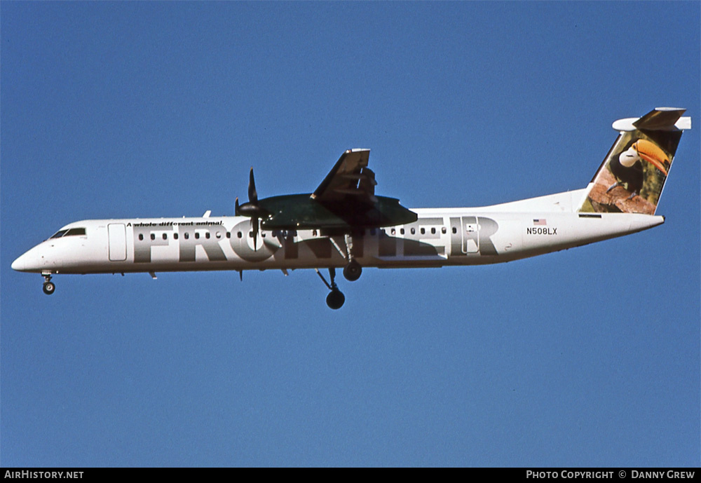 Aircraft Photo of N508LX | Bombardier DHC-8-402 Dash 8 | Frontier Airlines | AirHistory.net #413255