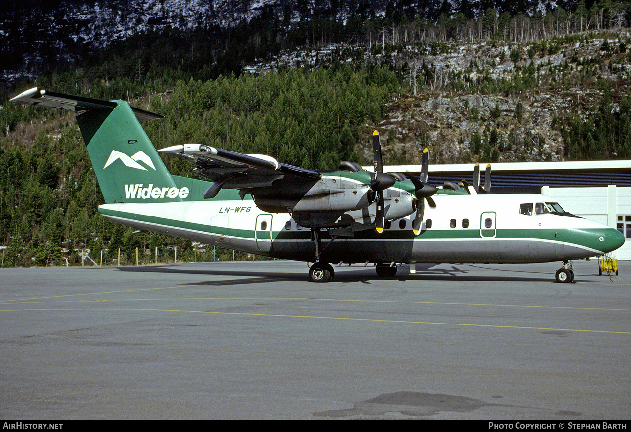 Aircraft Photo of LN-WFG | De Havilland Canada DHC-7-102 Dash 7 | Widerøe | AirHistory.net #413259