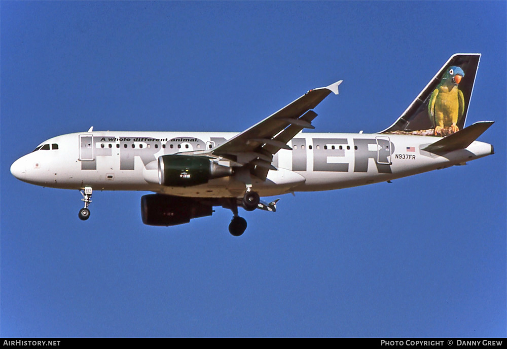 Aircraft Photo of N937FR | Airbus A319-111 | Frontier Airlines | AirHistory.net #413265