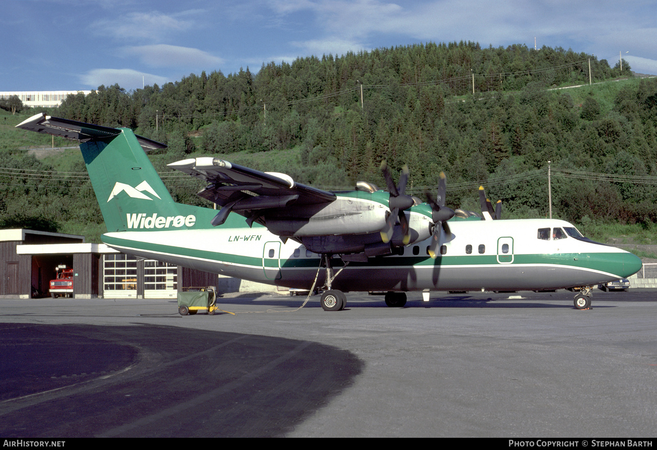 Aircraft Photo of LN-WFN | De Havilland Canada DHC-7-102 Dash 7 | Widerøe | AirHistory.net #413266