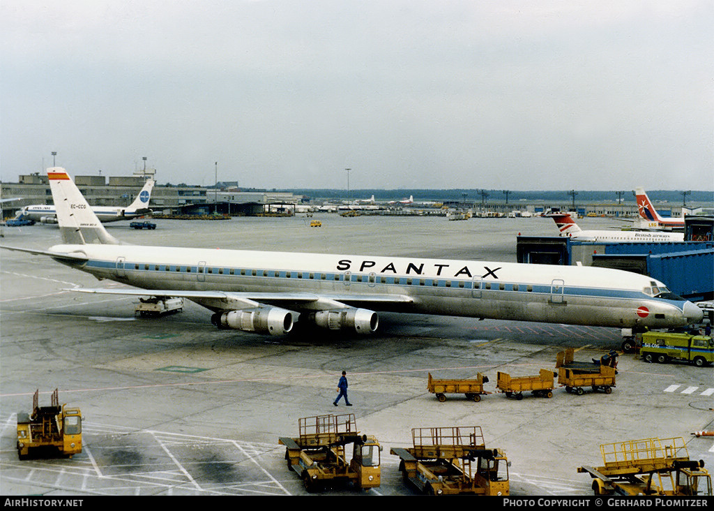 Aircraft Photo of EC-CCG | McDonnell Douglas DC-8-61CF | Spantax | AirHistory.net #413273