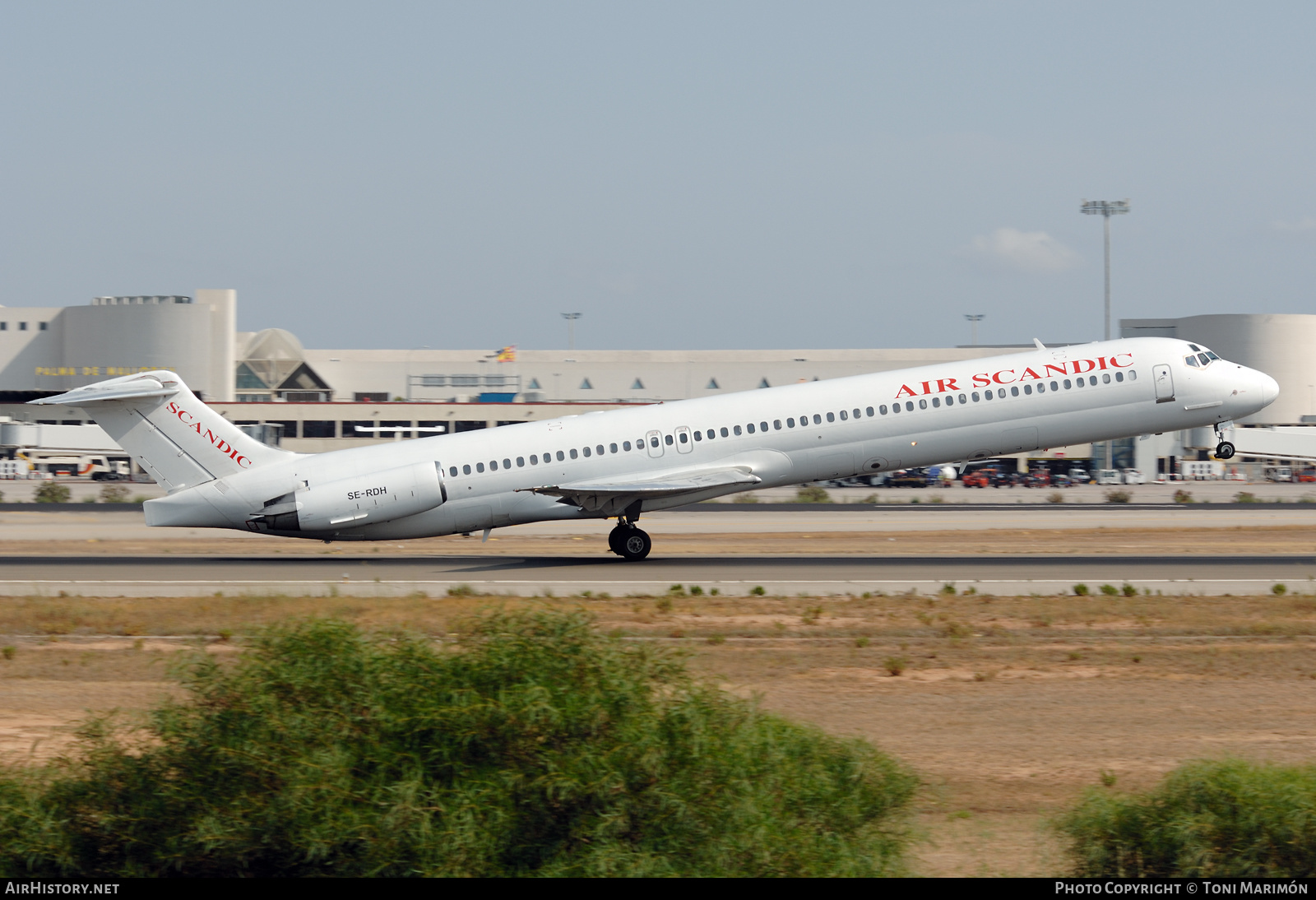 Aircraft Photo of SE-RDH | McDonnell Douglas MD-83 (DC-9-83) | Air Scandic | AirHistory.net #413293