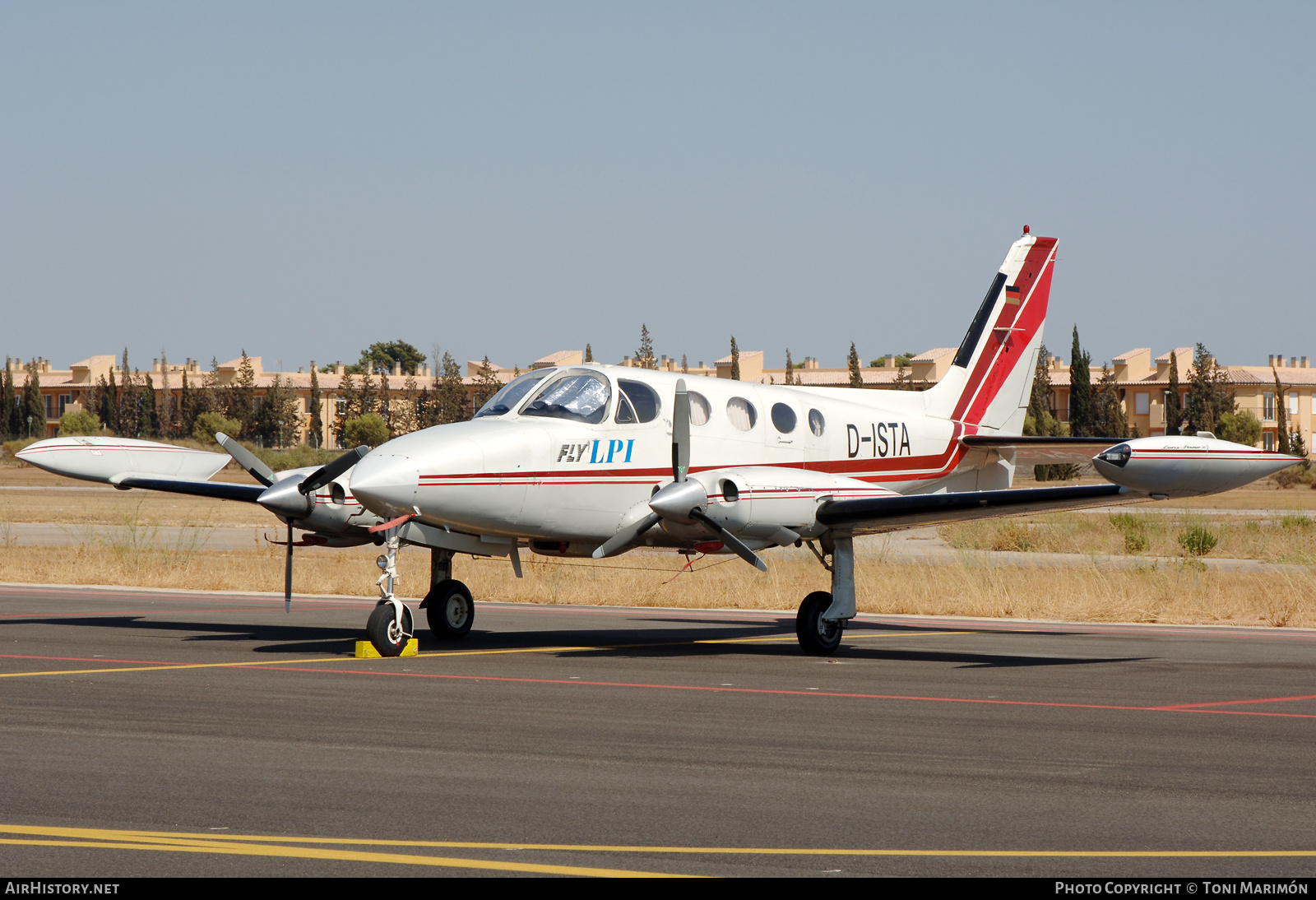 Aircraft Photo of D-ISTA | Cessna 340 | Fly LPI | AirHistory.net #413294