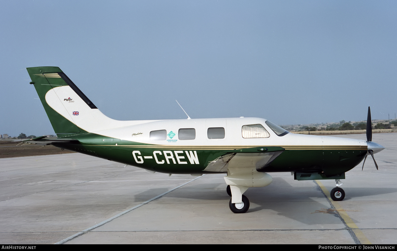 Aircraft Photo of G-CREW | Piper PA-46-350P Malibu Mirage | Longslow Food Group | AirHistory.net #413299