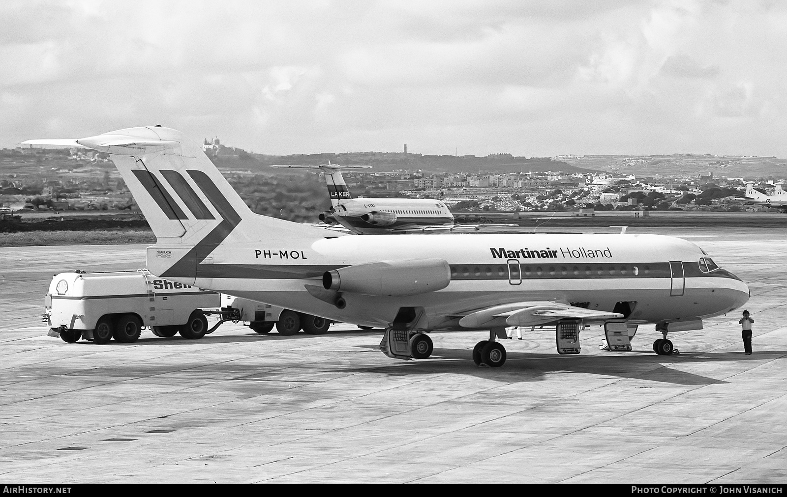 Aircraft Photo of PH-MOL | Fokker F28-1000 Fellowship | Martinair Holland | AirHistory.net #413309