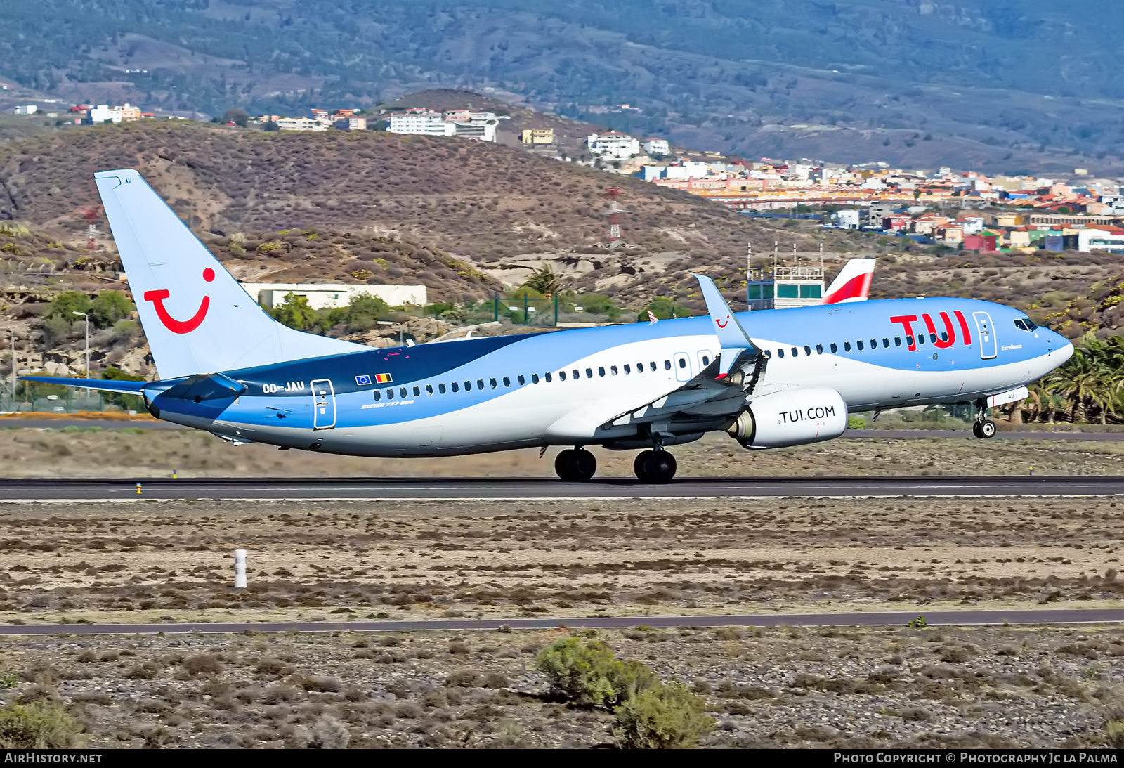 Aircraft Photo of OO-JAU | Boeing 737-8K5 | TUI | AirHistory.net #413324