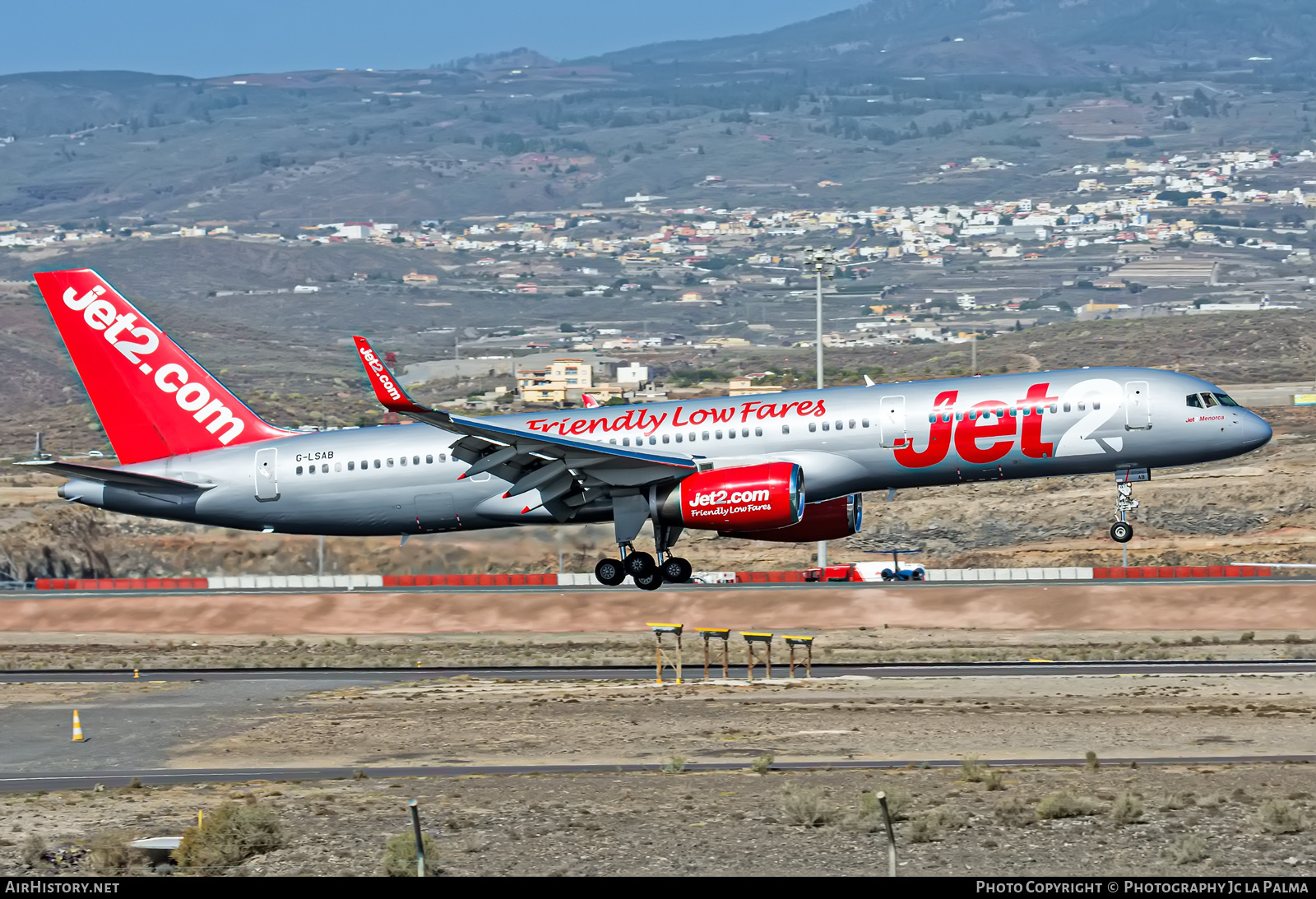 Aircraft Photo of G-LSAB | Boeing 757-27B | Jet2 | AirHistory.net #413326