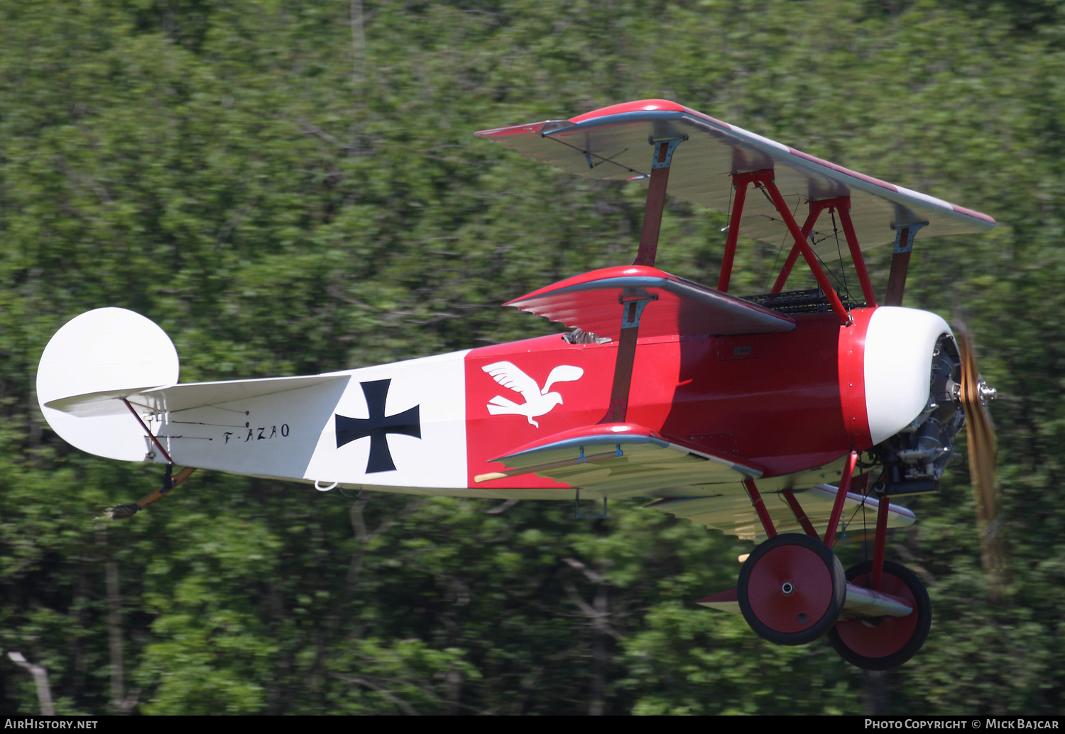 Aircraft Photo of F-AZAQ | Fokker Dr.1 (replica) | Germany - Air Force | AirHistory.net #413339